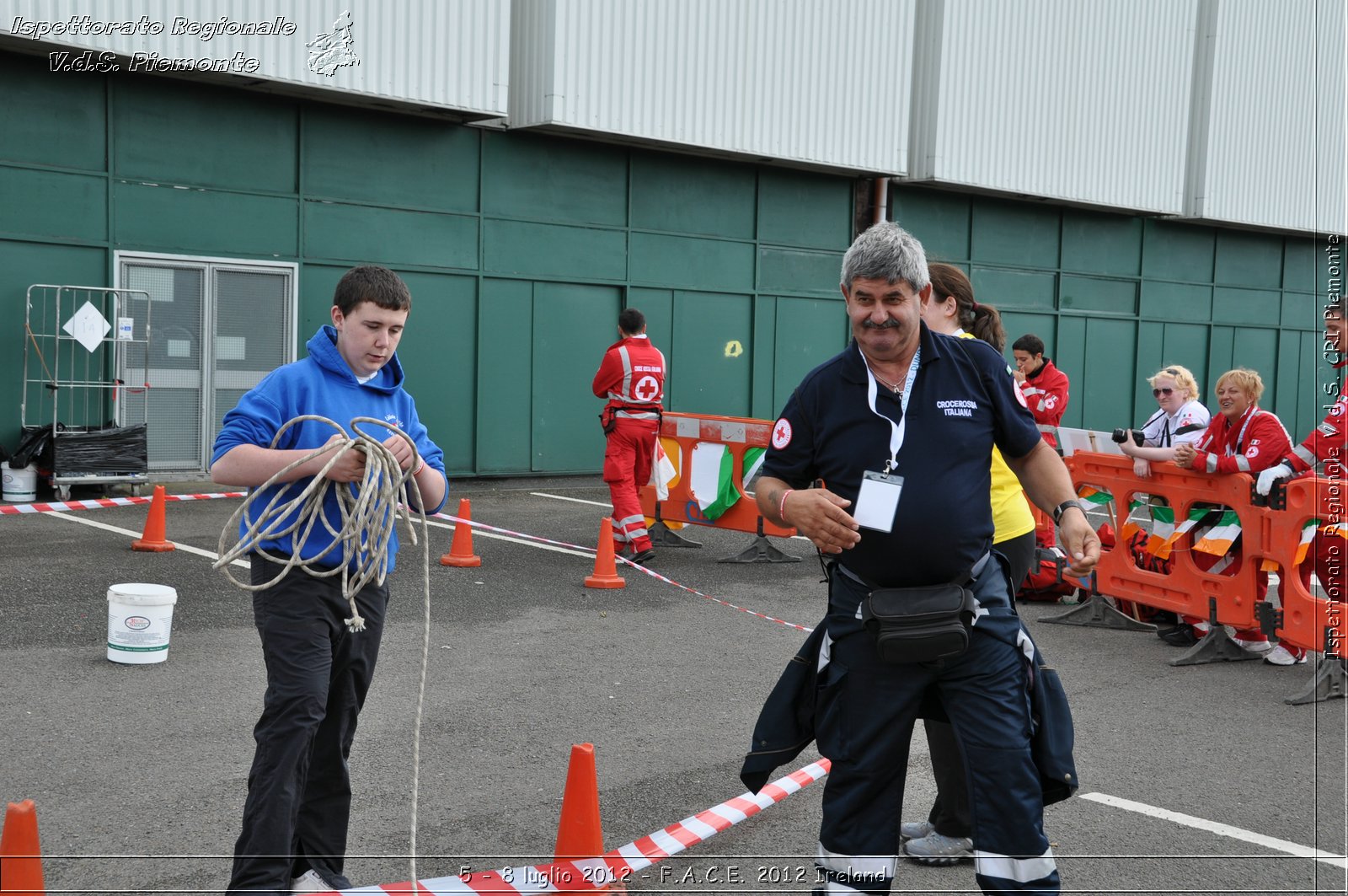 5 - 8 luglio - F.A.C.E. 2012 Ireland - Croce Rossa Italiana - Ispettorato Regionale Volontari del Soccorso del Piemonte