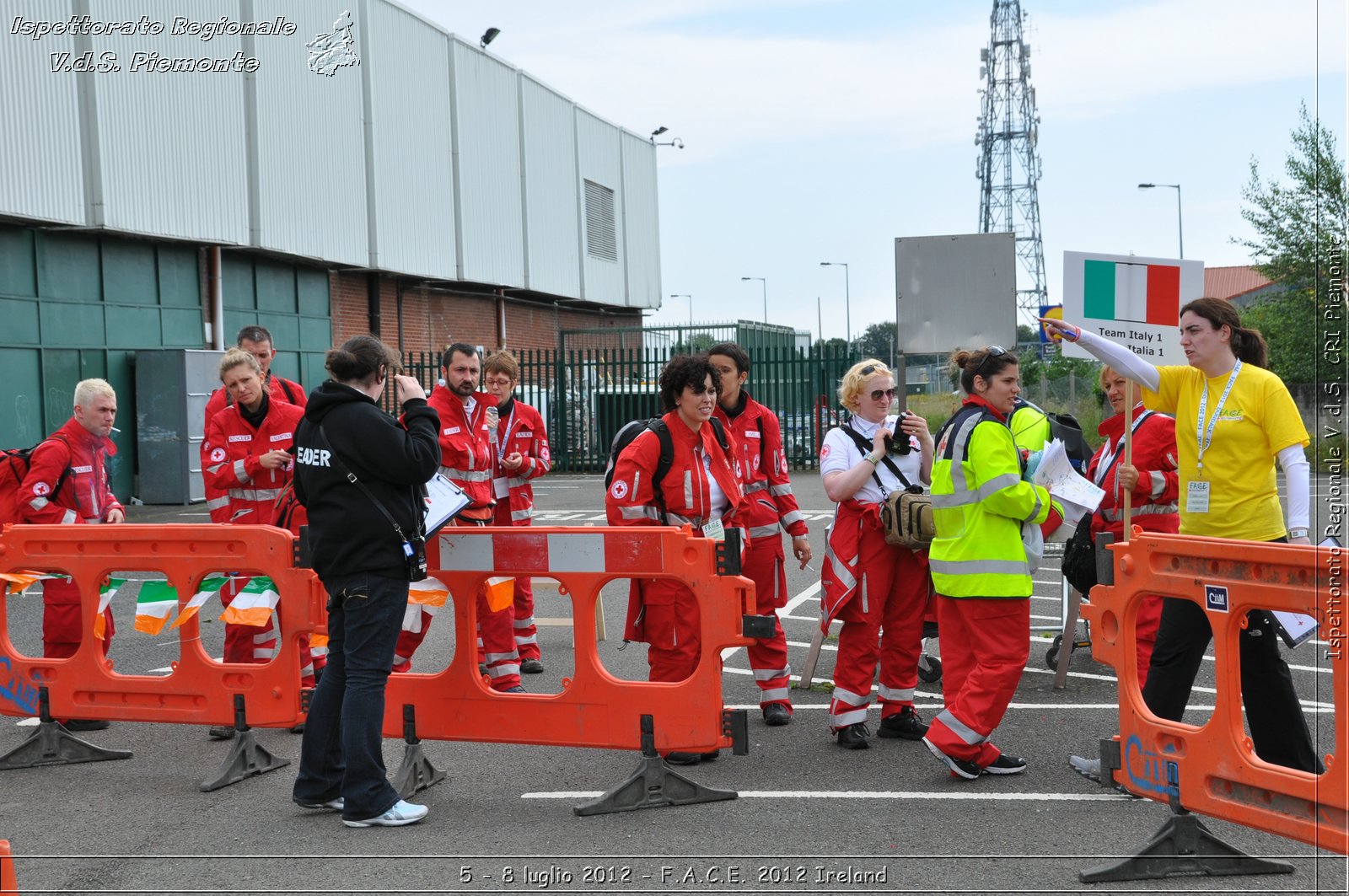 5 - 8 luglio - F.A.C.E. 2012 Ireland - Croce Rossa Italiana - Ispettorato Regionale Volontari del Soccorso del Piemonte