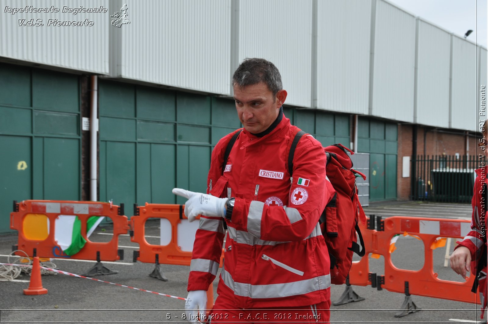 5 - 8 luglio - F.A.C.E. 2012 Ireland - Croce Rossa Italiana - Ispettorato Regionale Volontari del Soccorso del Piemonte