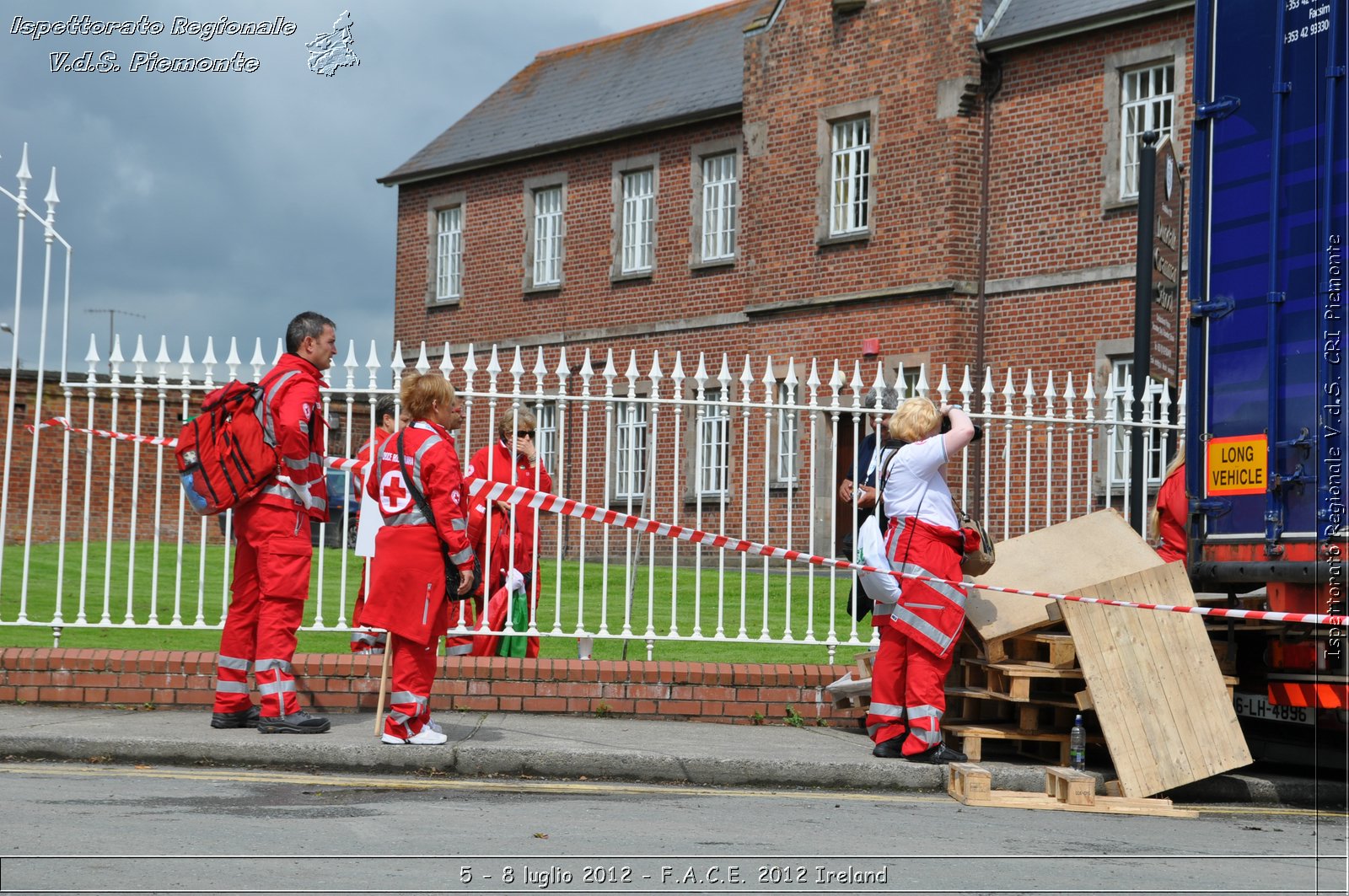 5 - 8 luglio - F.A.C.E. 2012 Ireland - Croce Rossa Italiana - Ispettorato Regionale Volontari del Soccorso del Piemonte