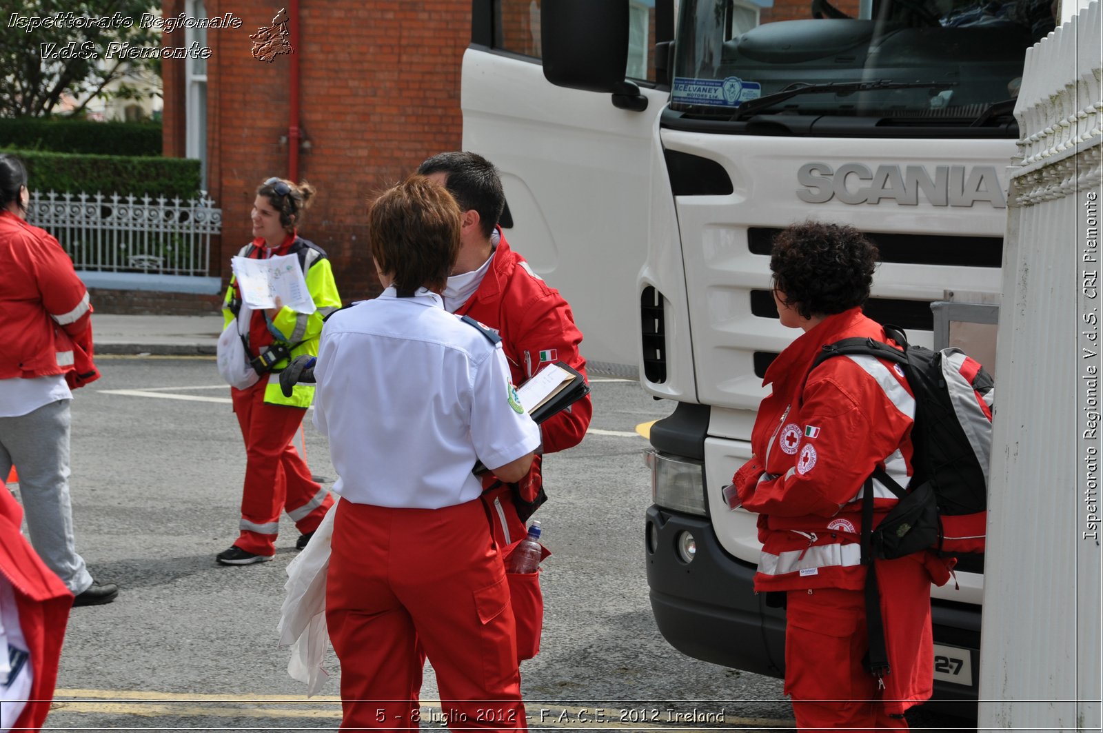 5 - 8 luglio - F.A.C.E. 2012 Ireland - Croce Rossa Italiana - Ispettorato Regionale Volontari del Soccorso del Piemonte