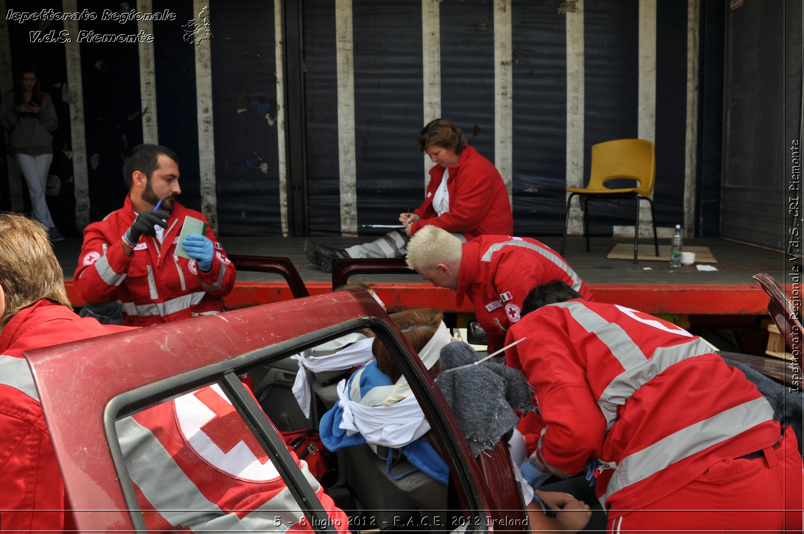 5 - 8 luglio - F.A.C.E. 2012 Ireland - Croce Rossa Italiana - Ispettorato Regionale Volontari del Soccorso del Piemonte