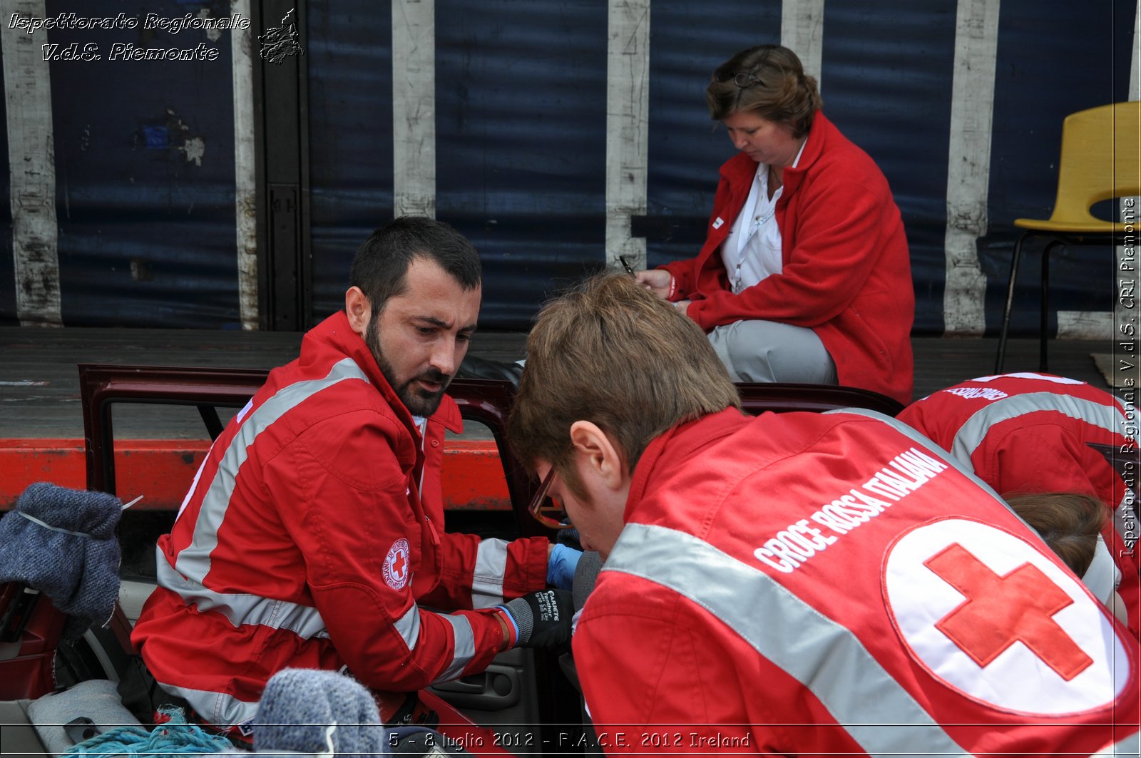 5 - 8 luglio - F.A.C.E. 2012 Ireland - Croce Rossa Italiana - Ispettorato Regionale Volontari del Soccorso del Piemonte