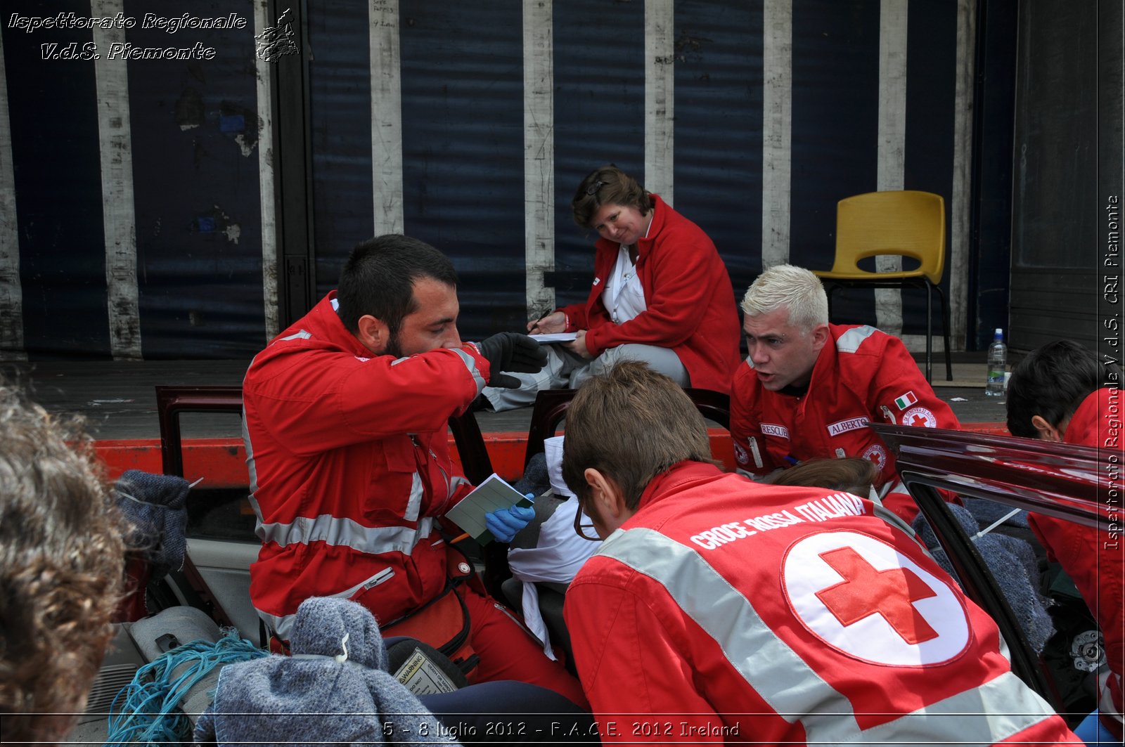 5 - 8 luglio - F.A.C.E. 2012 Ireland - Croce Rossa Italiana - Ispettorato Regionale Volontari del Soccorso del Piemonte