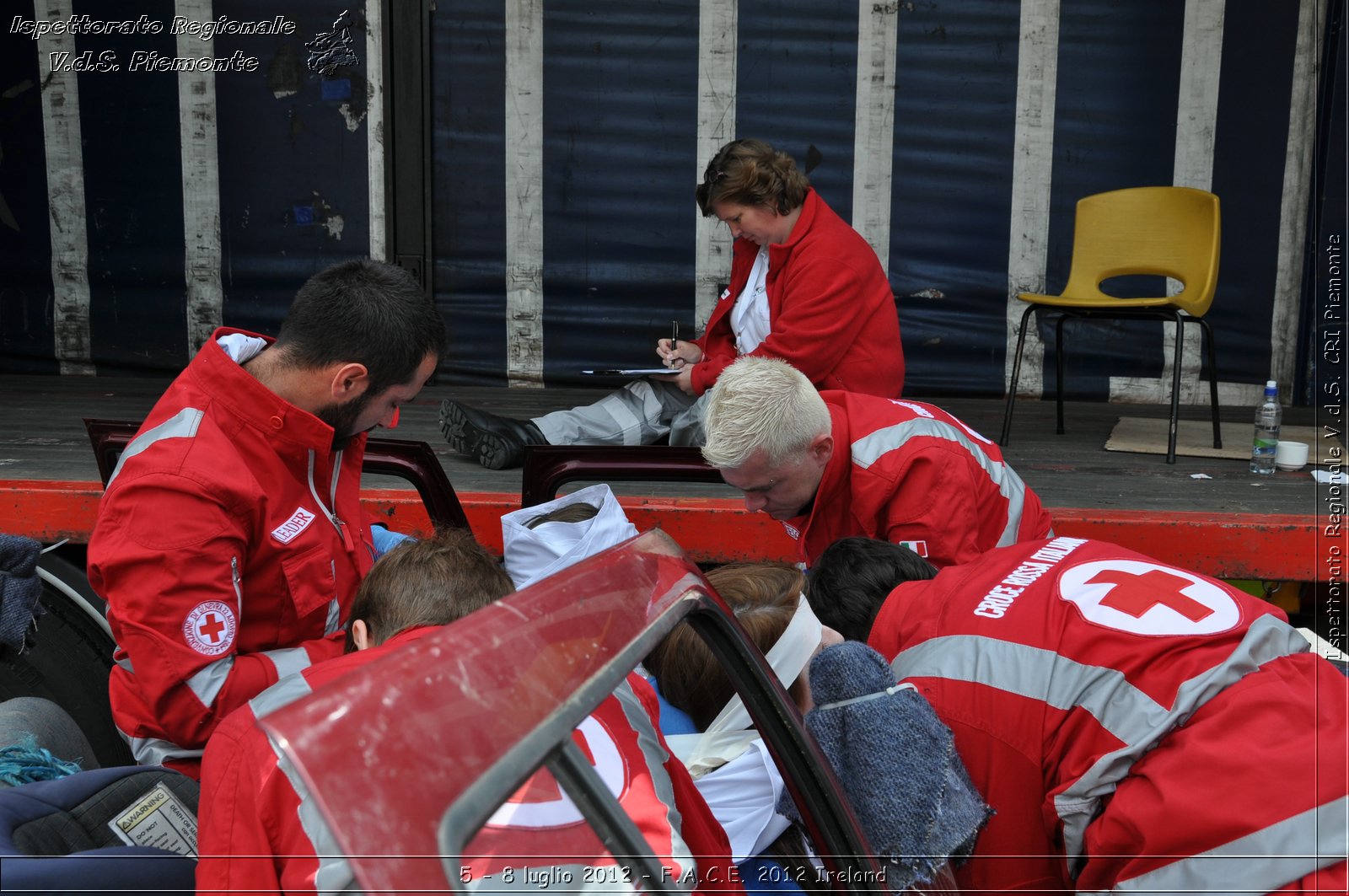 5 - 8 luglio - F.A.C.E. 2012 Ireland - Croce Rossa Italiana - Ispettorato Regionale Volontari del Soccorso del Piemonte