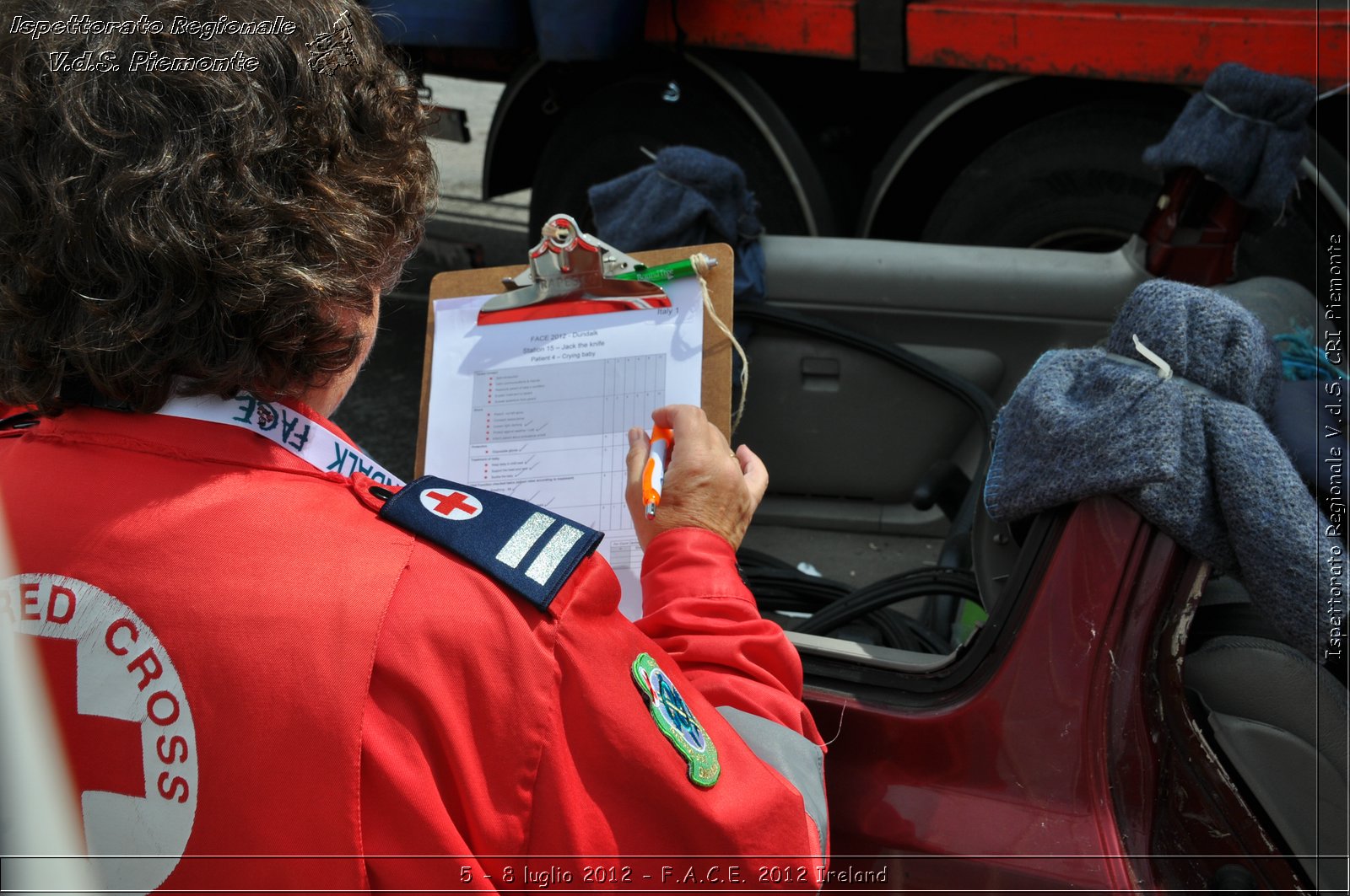 5 - 8 luglio - F.A.C.E. 2012 Ireland - Croce Rossa Italiana - Ispettorato Regionale Volontari del Soccorso del Piemonte