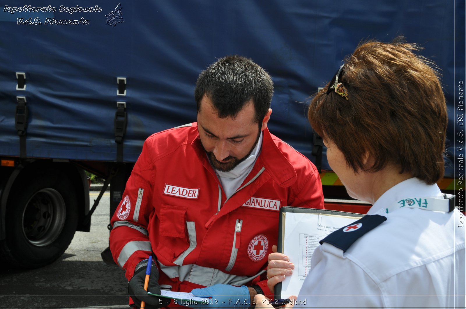 5 - 8 luglio - F.A.C.E. 2012 Ireland - Croce Rossa Italiana - Ispettorato Regionale Volontari del Soccorso del Piemonte