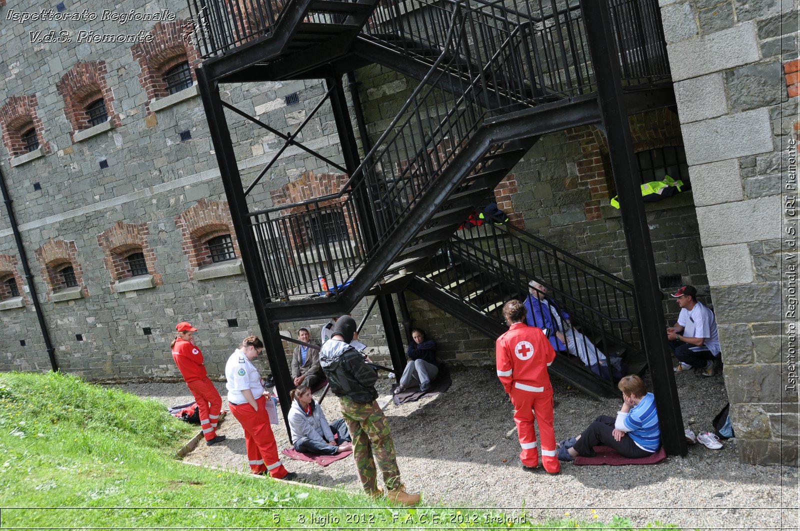 5 - 8 luglio - F.A.C.E. 2012 Ireland - Croce Rossa Italiana - Ispettorato Regionale Volontari del Soccorso del Piemonte