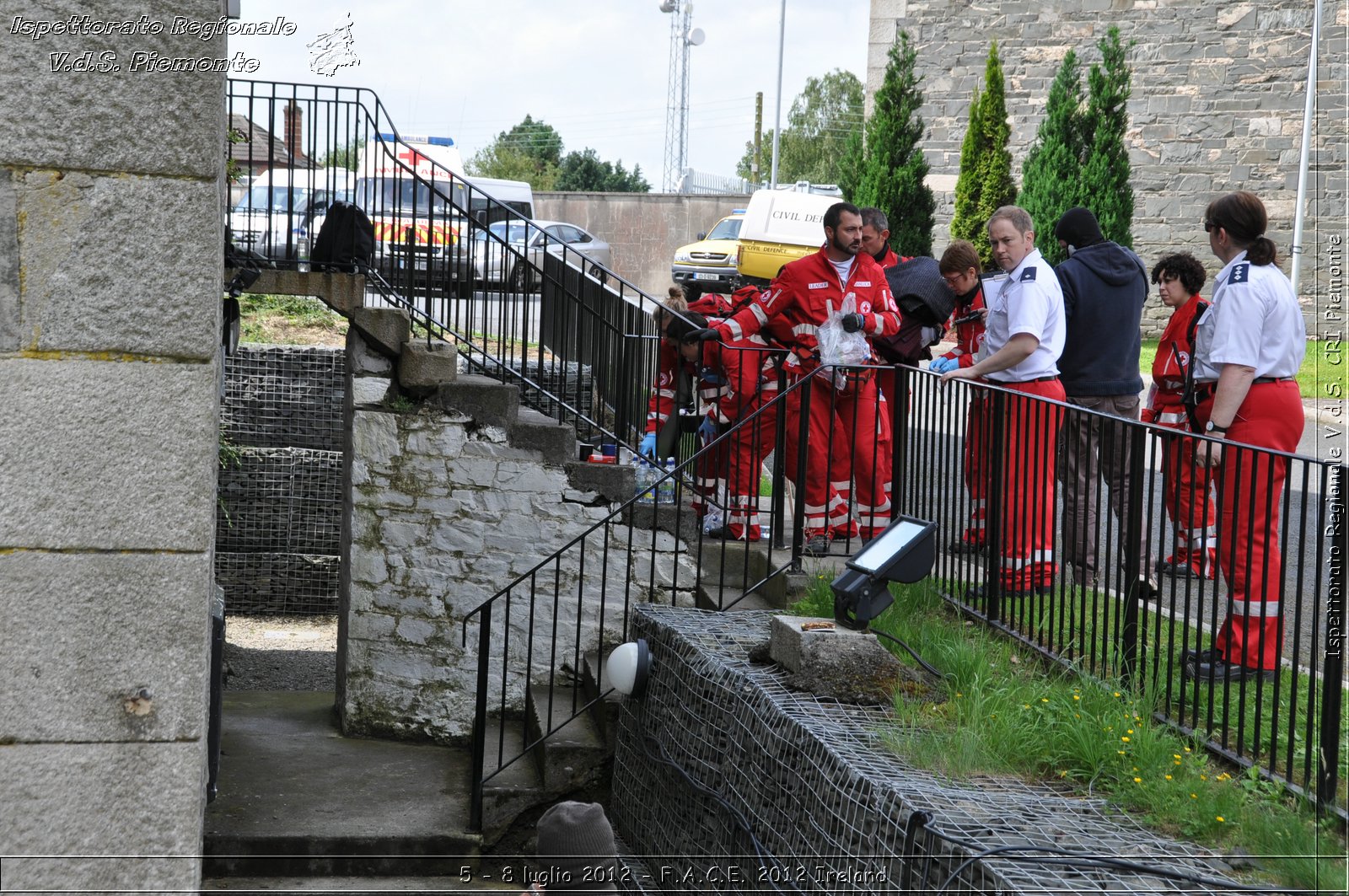 5 - 8 luglio - F.A.C.E. 2012 Ireland - Croce Rossa Italiana - Ispettorato Regionale Volontari del Soccorso del Piemonte