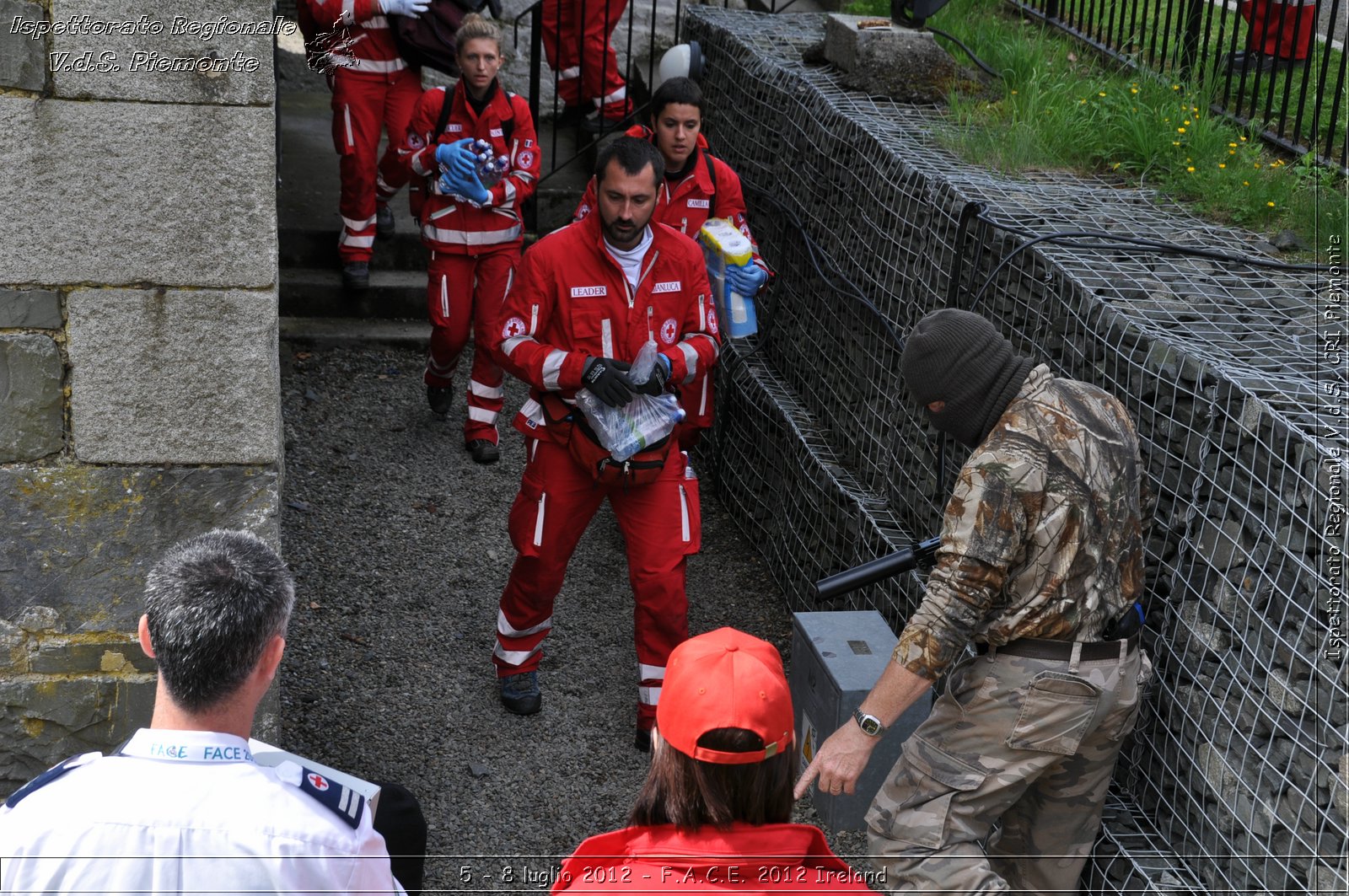 5 - 8 luglio - F.A.C.E. 2012 Ireland - Croce Rossa Italiana - Ispettorato Regionale Volontari del Soccorso del Piemonte