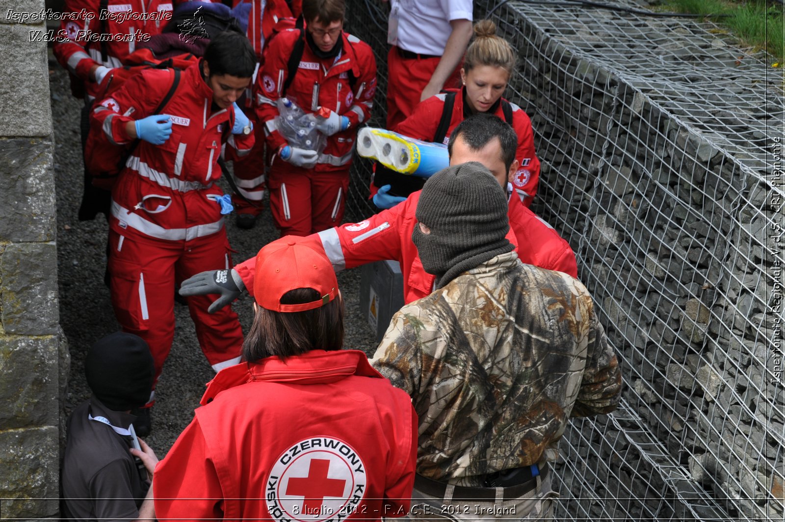 5 - 8 luglio - F.A.C.E. 2012 Ireland - Croce Rossa Italiana - Ispettorato Regionale Volontari del Soccorso del Piemonte