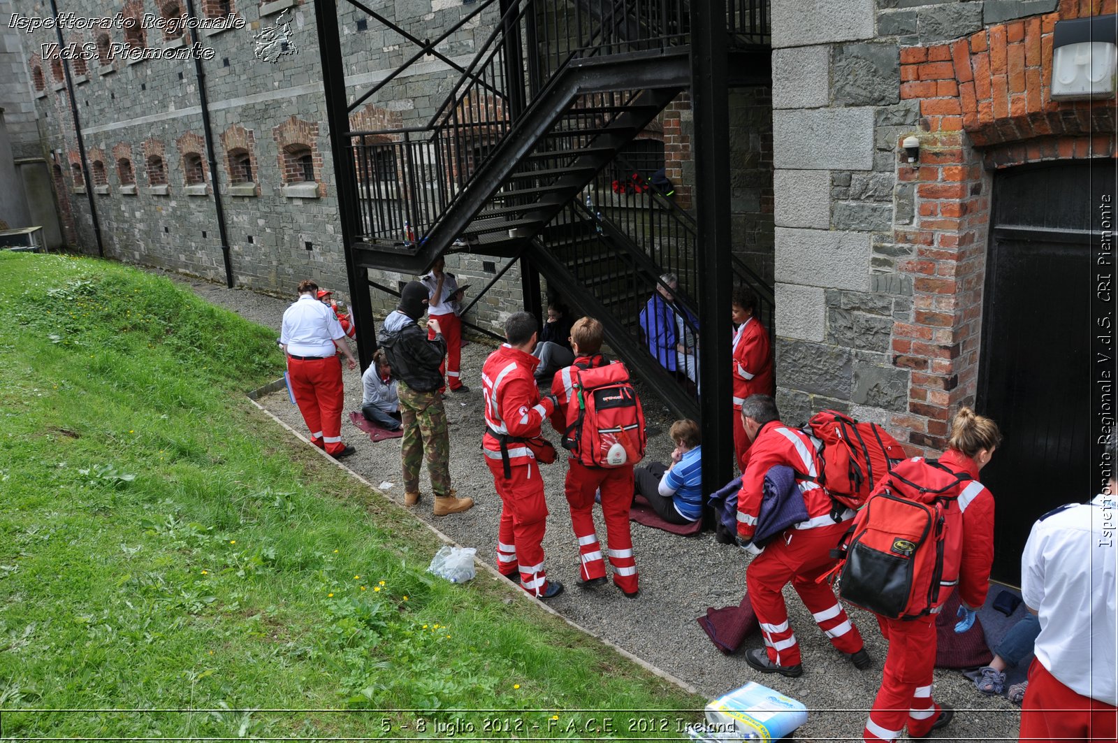 5 - 8 luglio - F.A.C.E. 2012 Ireland - Croce Rossa Italiana - Ispettorato Regionale Volontari del Soccorso del Piemonte