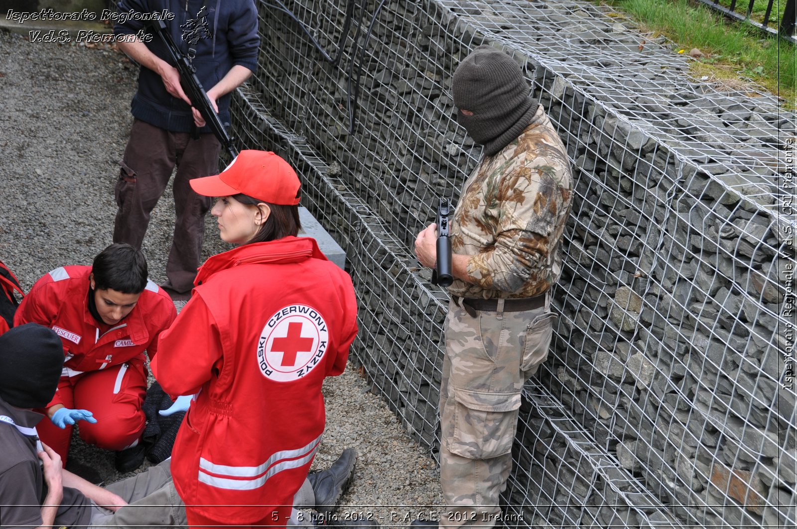 5 - 8 luglio - F.A.C.E. 2012 Ireland - Croce Rossa Italiana - Ispettorato Regionale Volontari del Soccorso del Piemonte