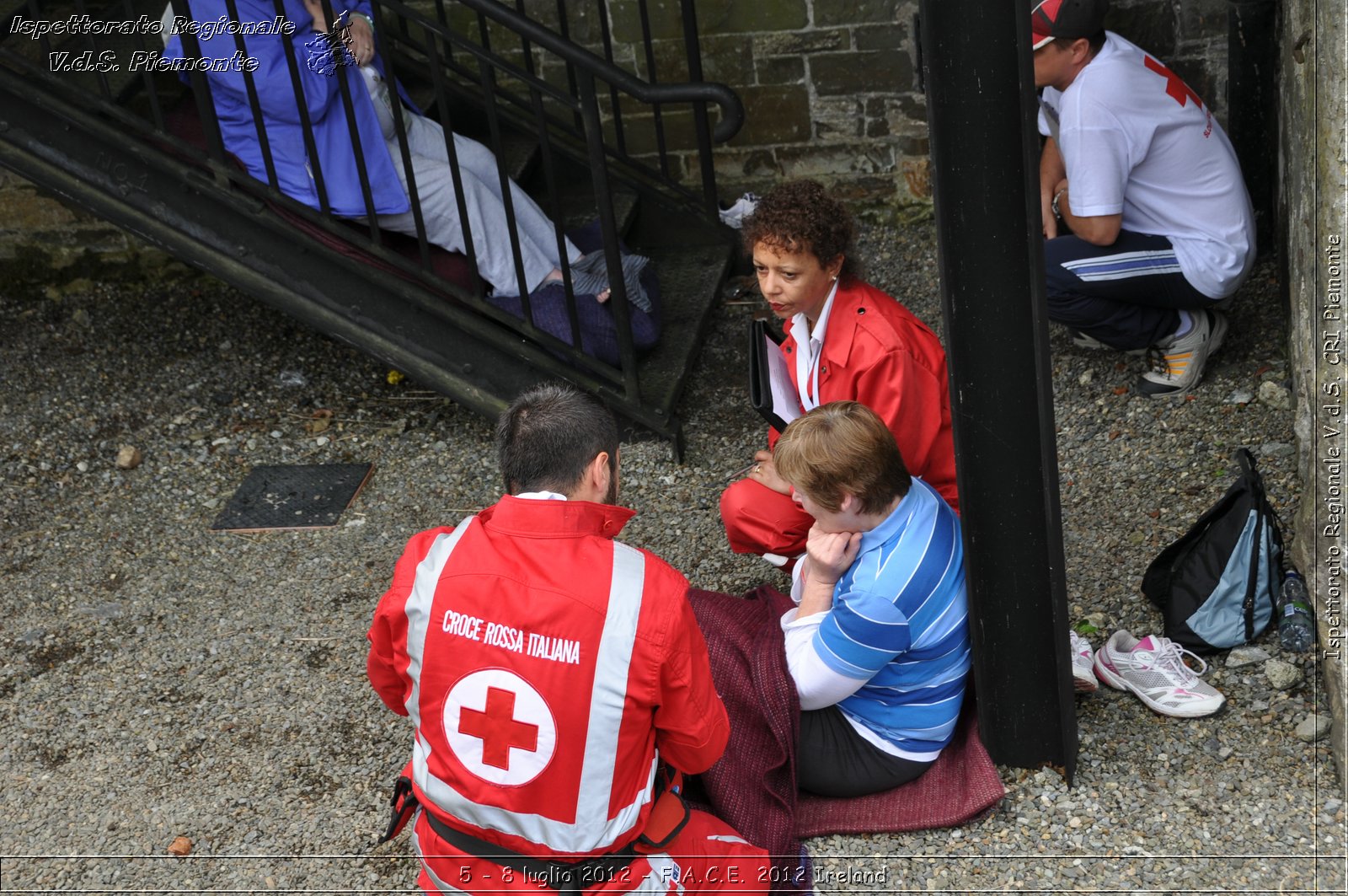 5 - 8 luglio - F.A.C.E. 2012 Ireland - Croce Rossa Italiana - Ispettorato Regionale Volontari del Soccorso del Piemonte