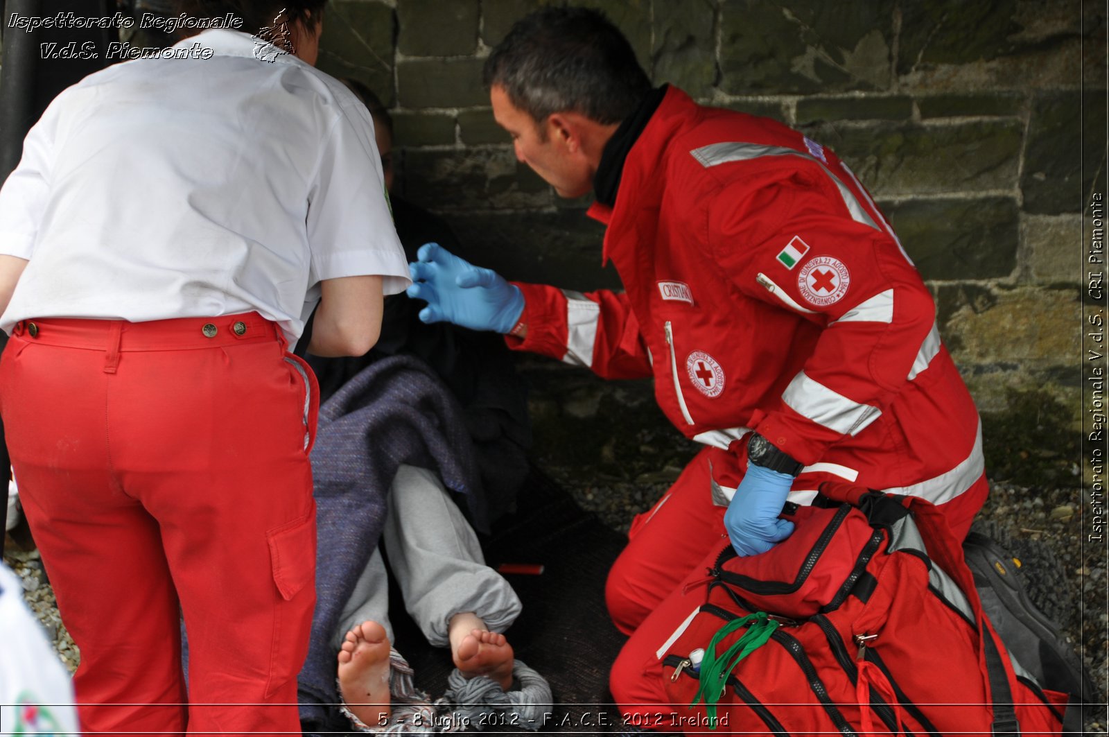 5 - 8 luglio - F.A.C.E. 2012 Ireland - Croce Rossa Italiana - Ispettorato Regionale Volontari del Soccorso del Piemonte