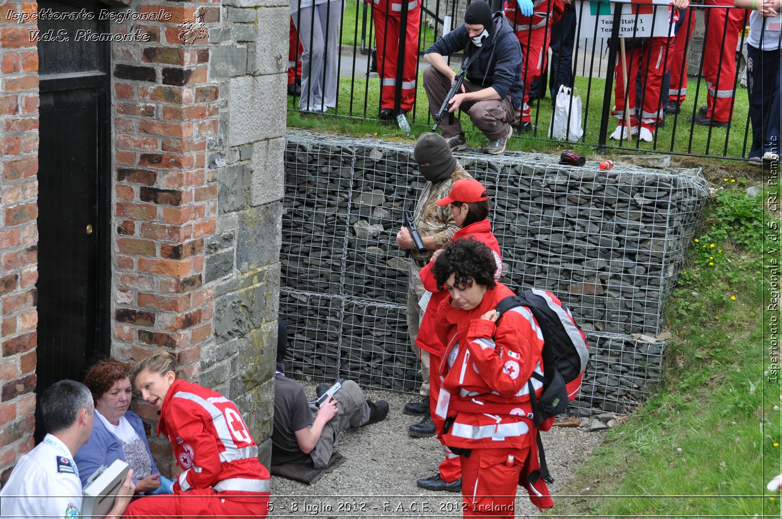 5 - 8 luglio - F.A.C.E. 2012 Ireland - Croce Rossa Italiana - Ispettorato Regionale Volontari del Soccorso del Piemonte