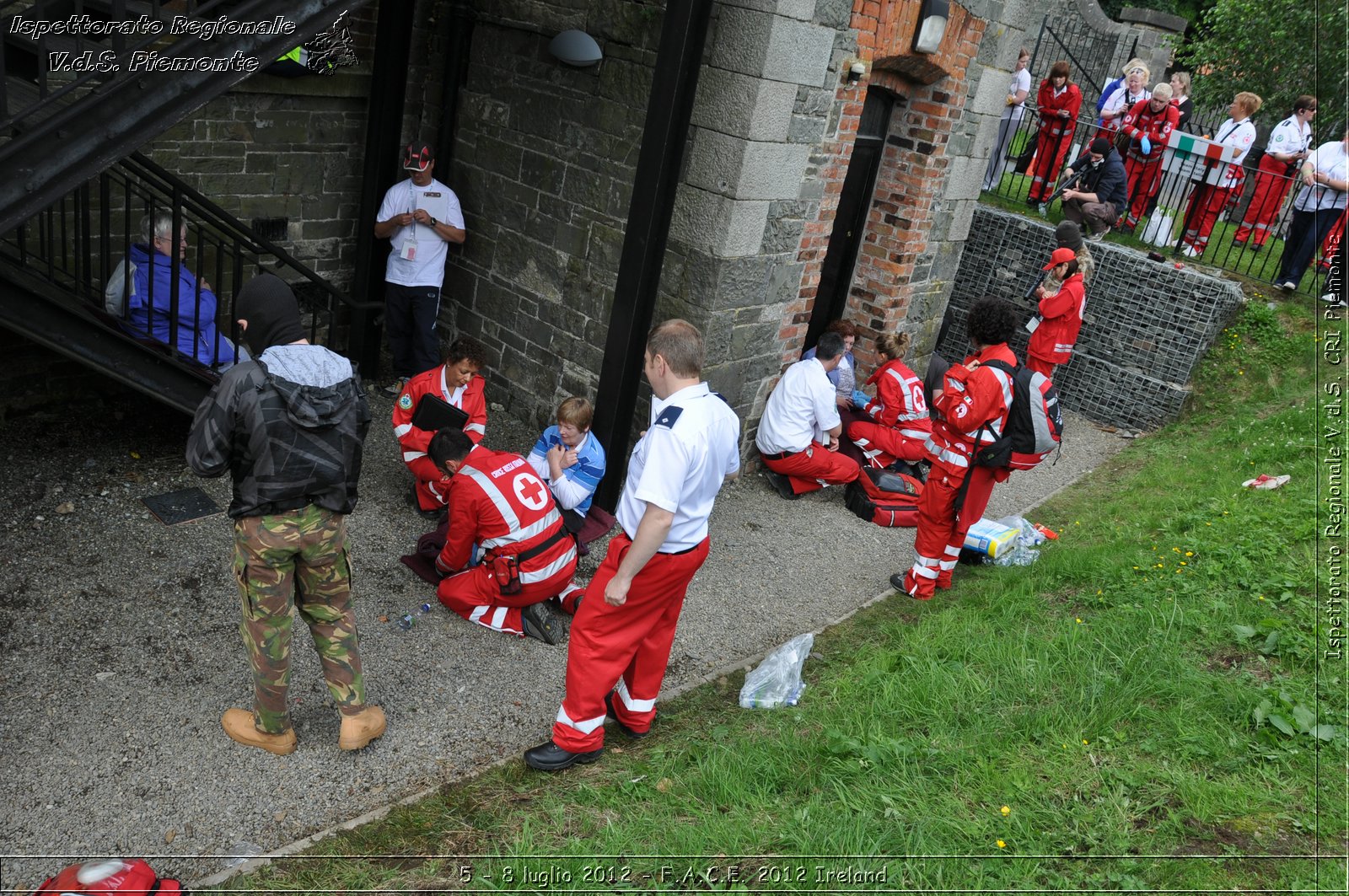 5 - 8 luglio - F.A.C.E. 2012 Ireland - Croce Rossa Italiana - Ispettorato Regionale Volontari del Soccorso del Piemonte