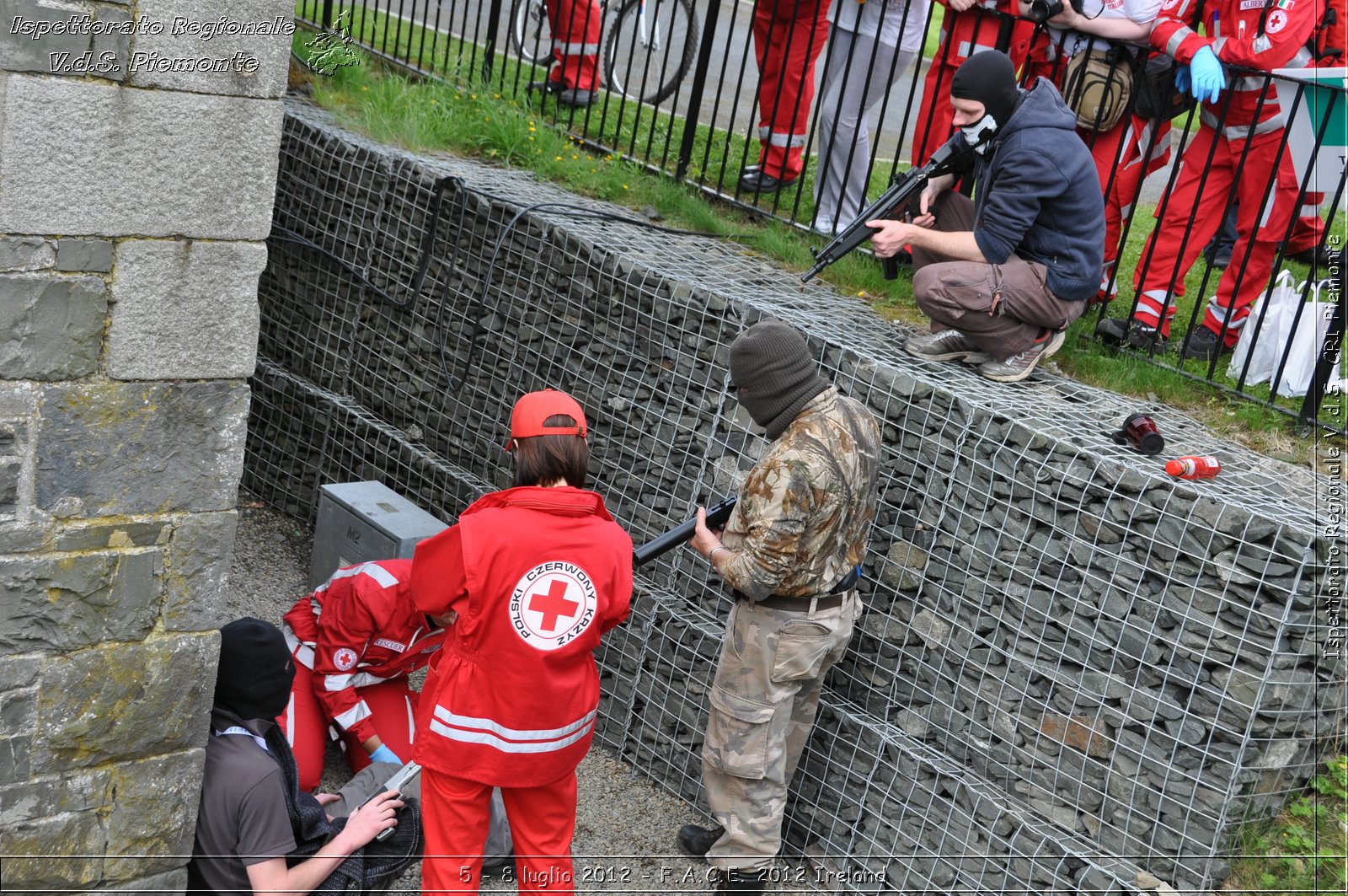 5 - 8 luglio - F.A.C.E. 2012 Ireland - Croce Rossa Italiana - Ispettorato Regionale Volontari del Soccorso del Piemonte