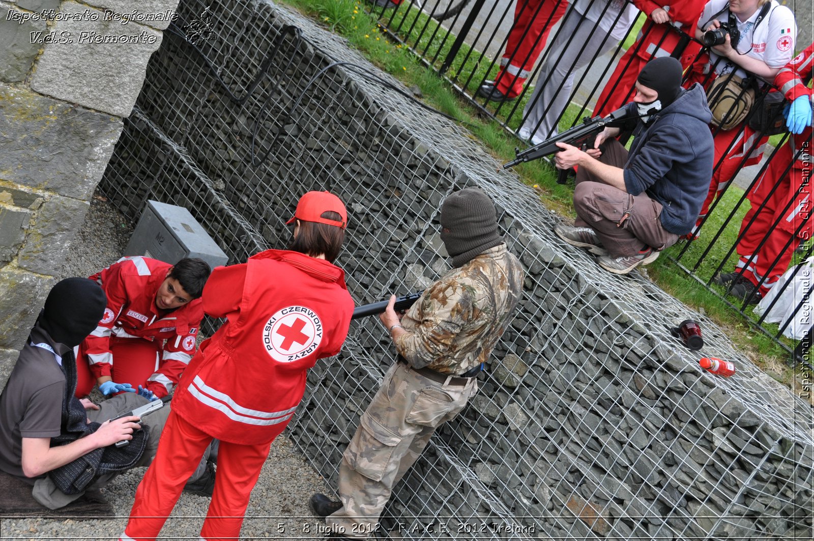 5 - 8 luglio - F.A.C.E. 2012 Ireland - Croce Rossa Italiana - Ispettorato Regionale Volontari del Soccorso del Piemonte