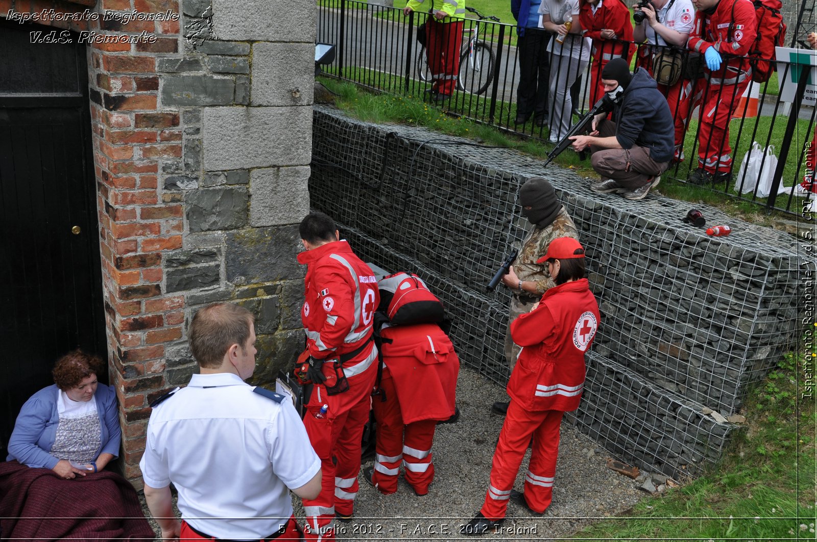 5 - 8 luglio - F.A.C.E. 2012 Ireland - Croce Rossa Italiana - Ispettorato Regionale Volontari del Soccorso del Piemonte