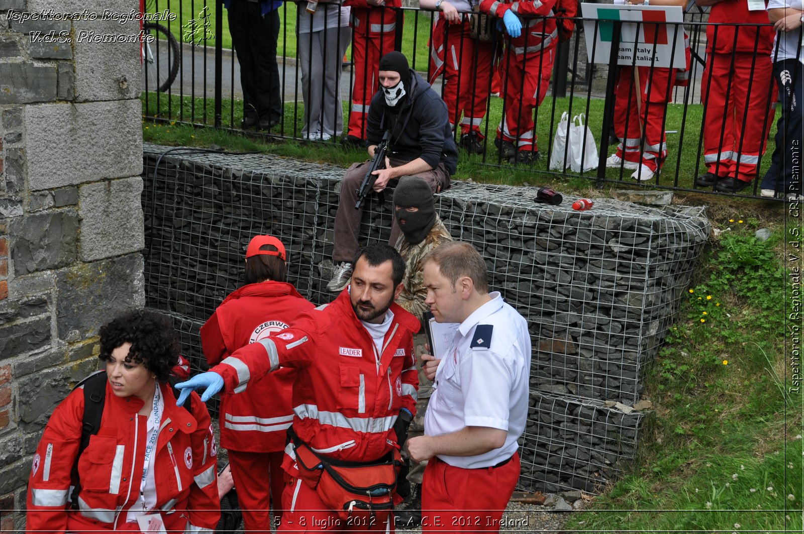 5 - 8 luglio - F.A.C.E. 2012 Ireland - Croce Rossa Italiana - Ispettorato Regionale Volontari del Soccorso del Piemonte