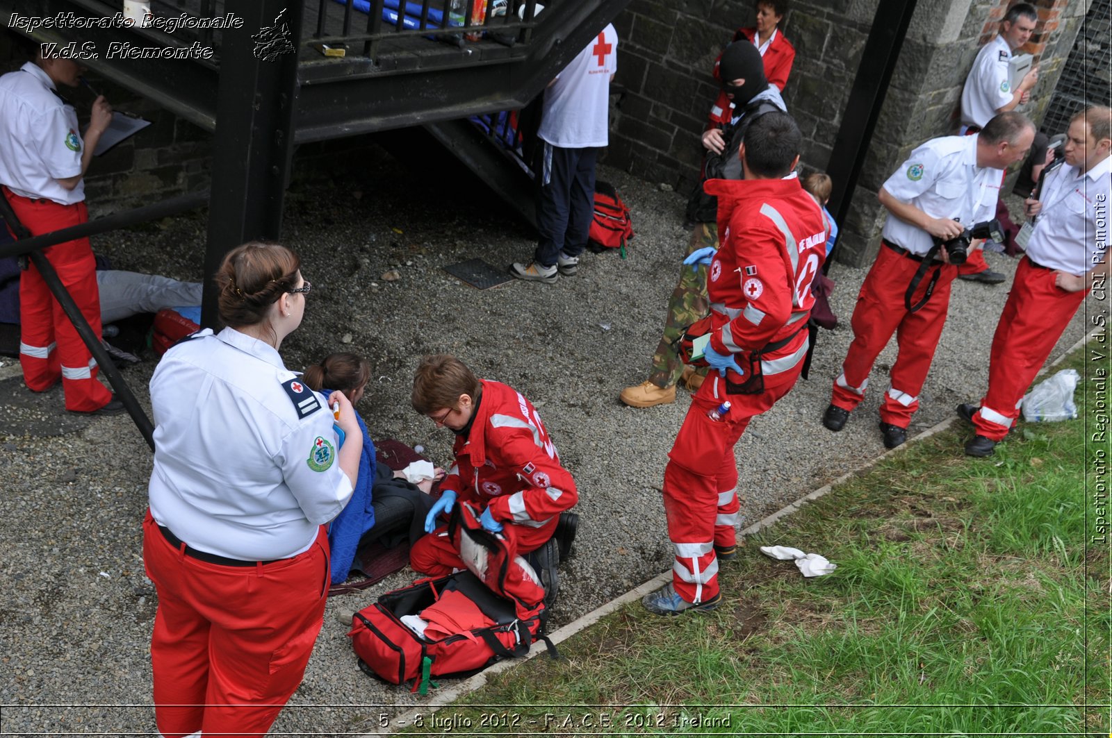 5 - 8 luglio - F.A.C.E. 2012 Ireland - Croce Rossa Italiana - Ispettorato Regionale Volontari del Soccorso del Piemonte