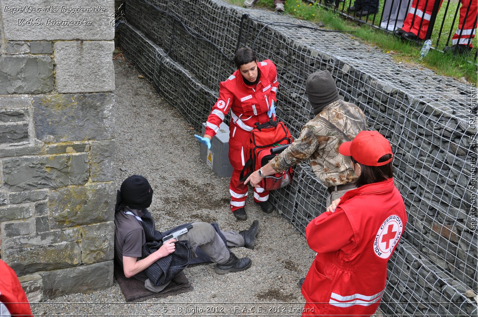 5 - 8 luglio - F.A.C.E. 2012 Ireland - Croce Rossa Italiana - Ispettorato Regionale Volontari del Soccorso del Piemonte