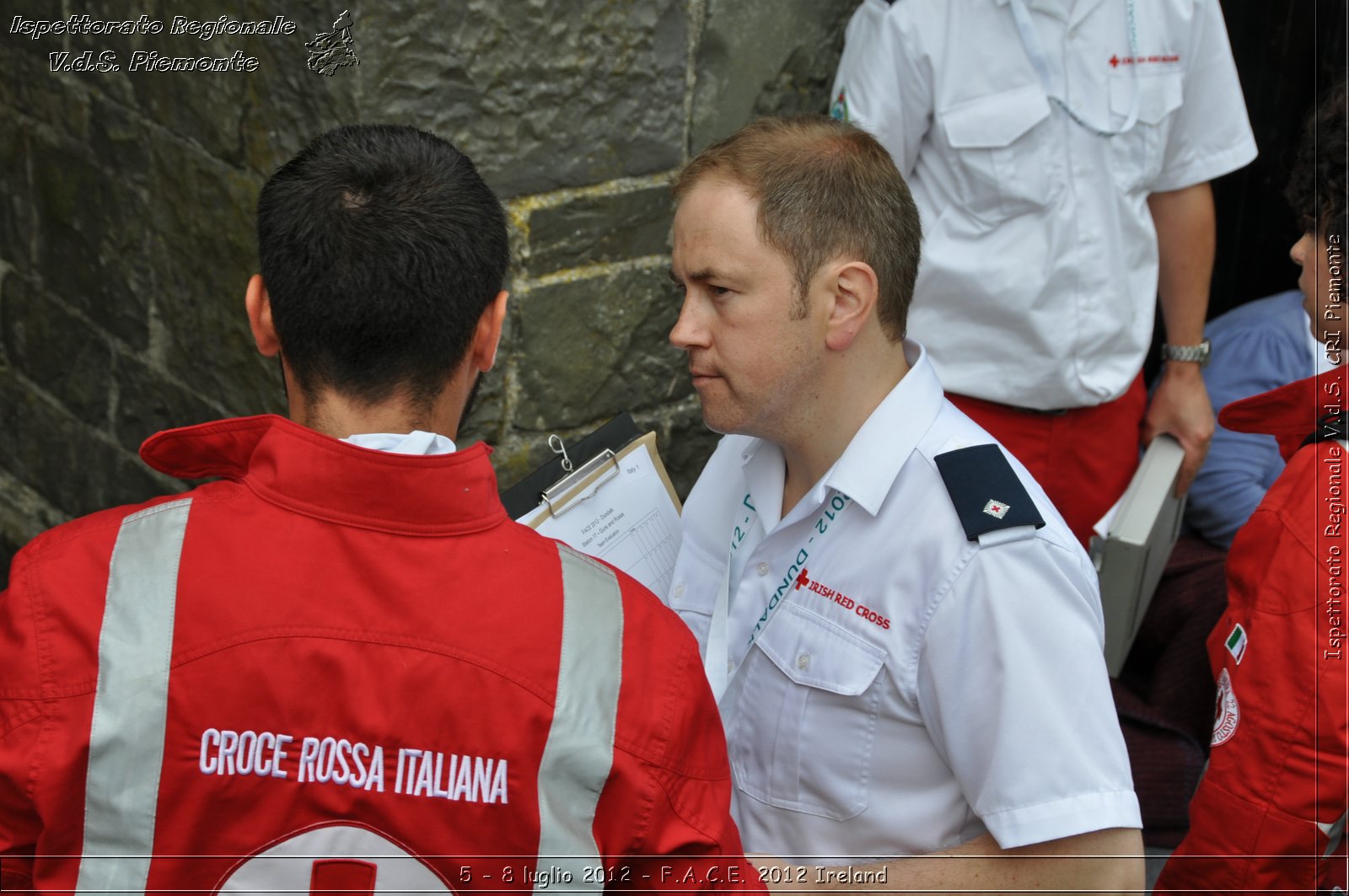 5 - 8 luglio - F.A.C.E. 2012 Ireland - Croce Rossa Italiana - Ispettorato Regionale Volontari del Soccorso del Piemonte