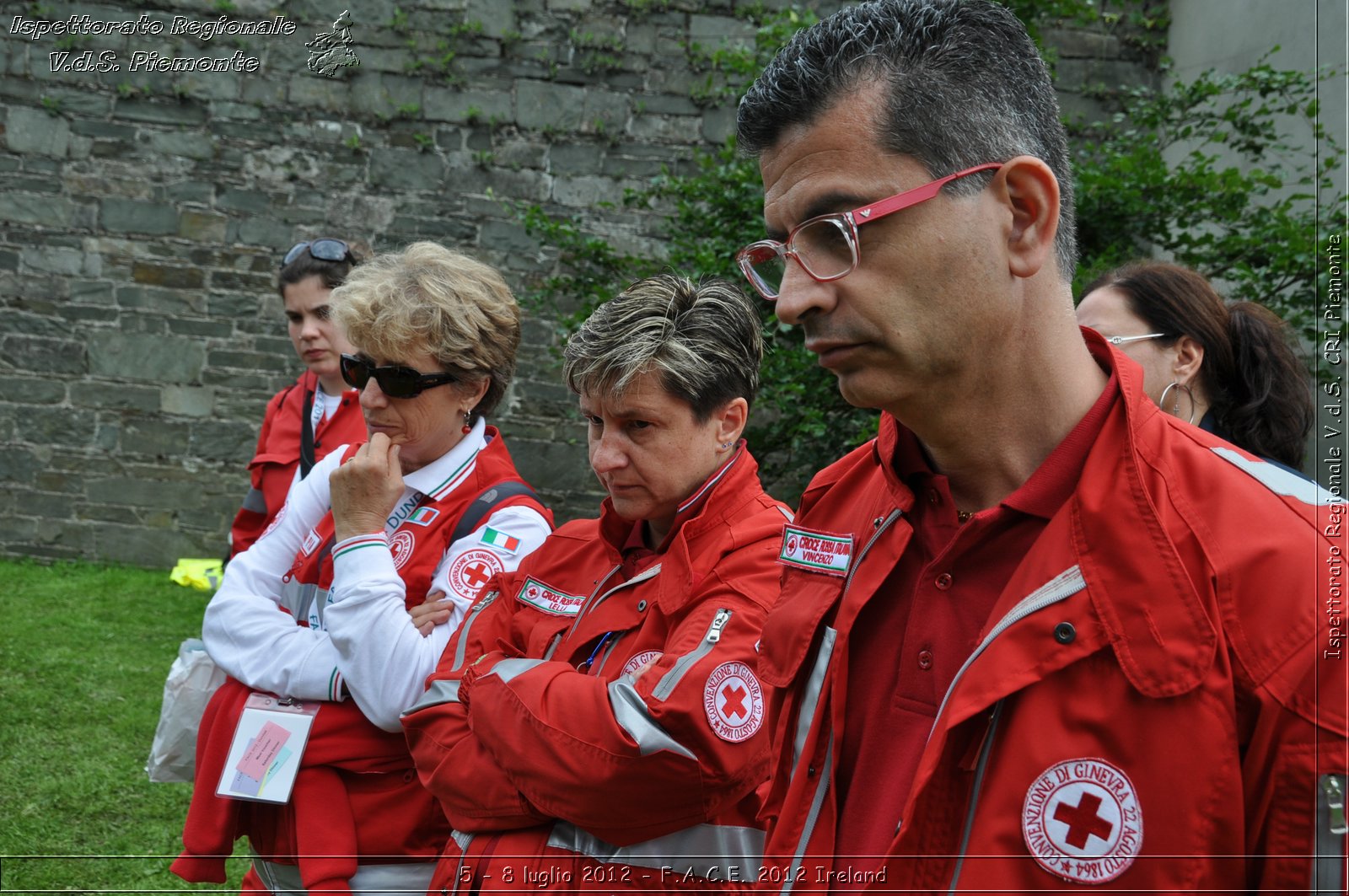 5 - 8 luglio - F.A.C.E. 2012 Ireland - Croce Rossa Italiana - Ispettorato Regionale Volontari del Soccorso del Piemonte