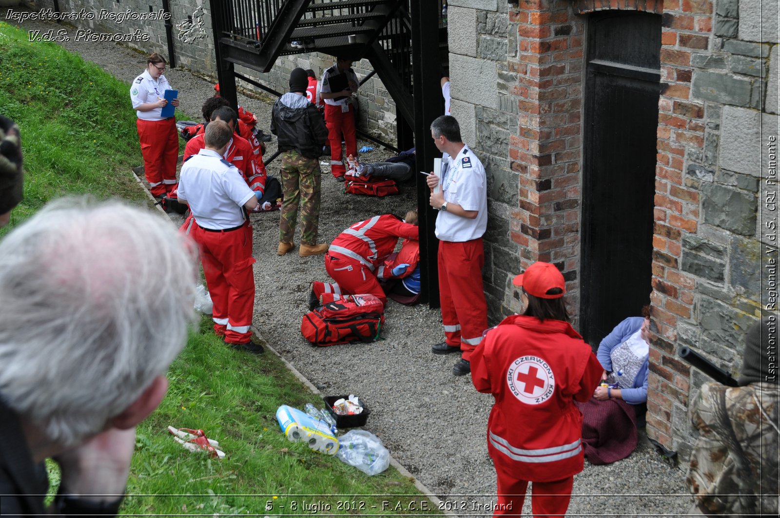 5 - 8 luglio - F.A.C.E. 2012 Ireland - Croce Rossa Italiana - Ispettorato Regionale Volontari del Soccorso del Piemonte