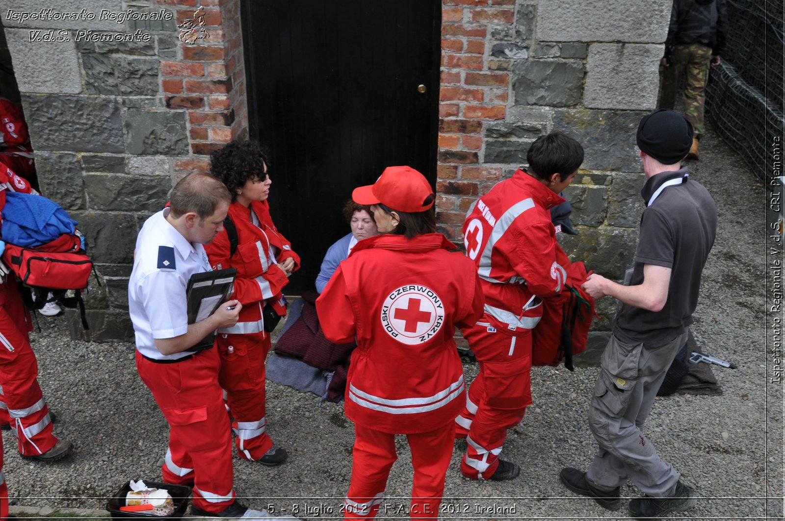 5 - 8 luglio - F.A.C.E. 2012 Ireland - Croce Rossa Italiana - Ispettorato Regionale Volontari del Soccorso del Piemonte