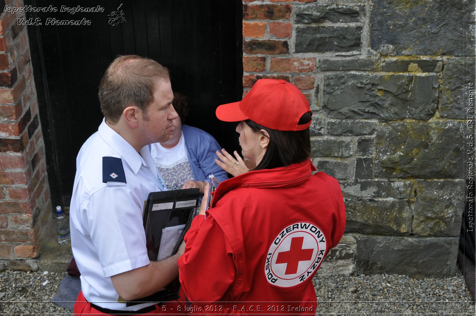 5 - 8 luglio - F.A.C.E. 2012 Ireland - Croce Rossa Italiana - Ispettorato Regionale Volontari del Soccorso del Piemonte