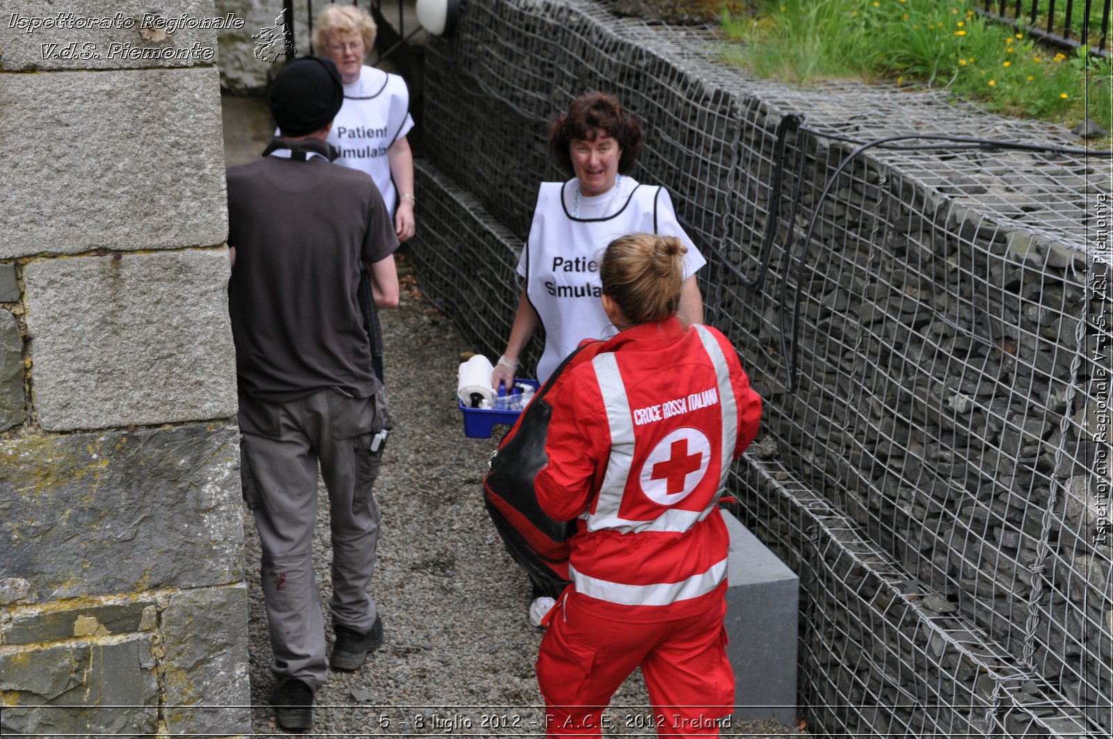 5 - 8 luglio - F.A.C.E. 2012 Ireland - Croce Rossa Italiana - Ispettorato Regionale Volontari del Soccorso del Piemonte