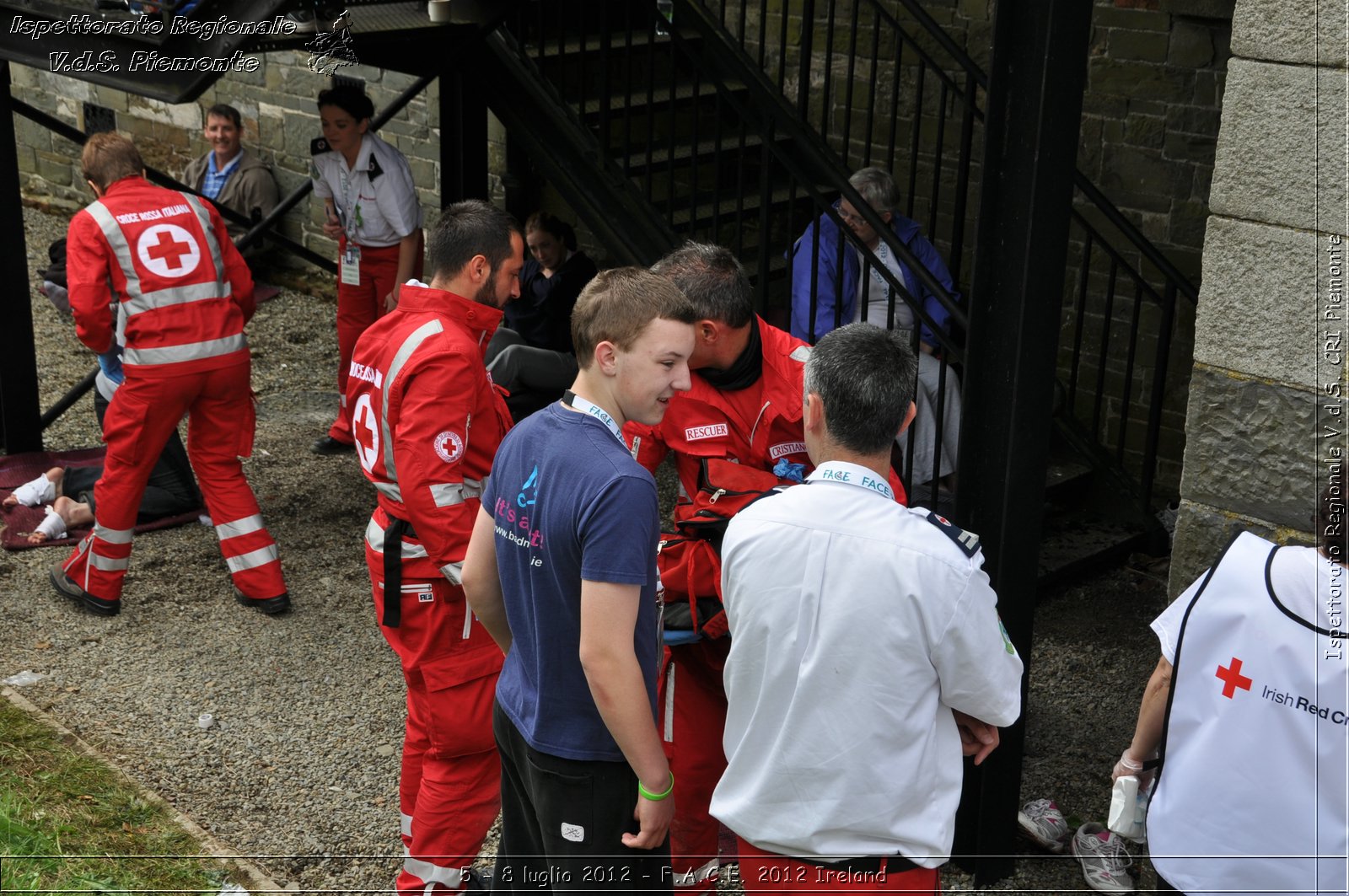 5 - 8 luglio - F.A.C.E. 2012 Ireland - Croce Rossa Italiana - Ispettorato Regionale Volontari del Soccorso del Piemonte