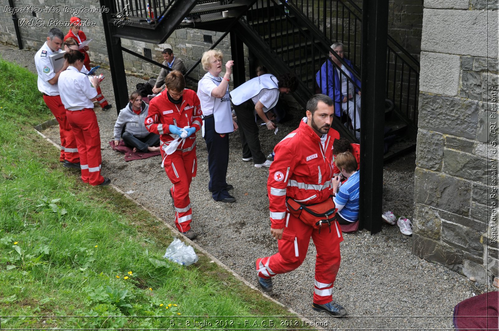 5 - 8 luglio - F.A.C.E. 2012 Ireland - Croce Rossa Italiana - Ispettorato Regionale Volontari del Soccorso del Piemonte