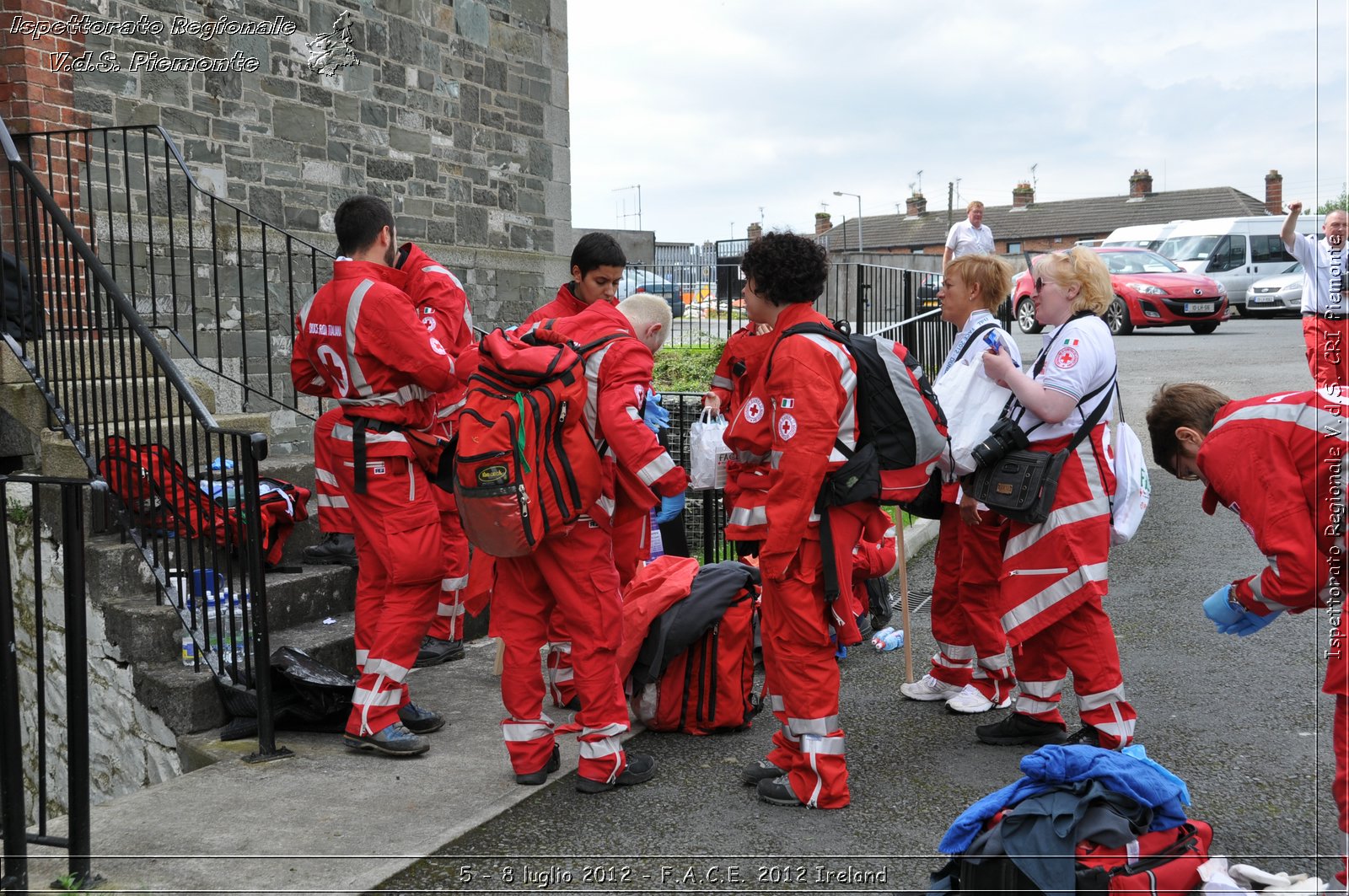 5 - 8 luglio - F.A.C.E. 2012 Ireland - Croce Rossa Italiana - Ispettorato Regionale Volontari del Soccorso del Piemonte