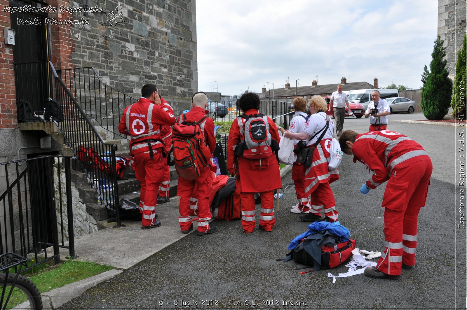 5 - 8 luglio - F.A.C.E. 2012 Ireland - Croce Rossa Italiana - Ispettorato Regionale Volontari del Soccorso del Piemonte