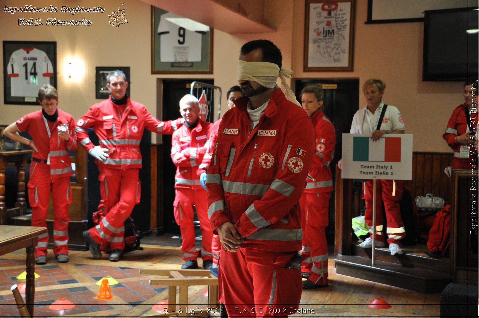 5 - 8 luglio - F.A.C.E. 2012 Ireland - Croce Rossa Italiana - Ispettorato Regionale Volontari del Soccorso del Piemonte