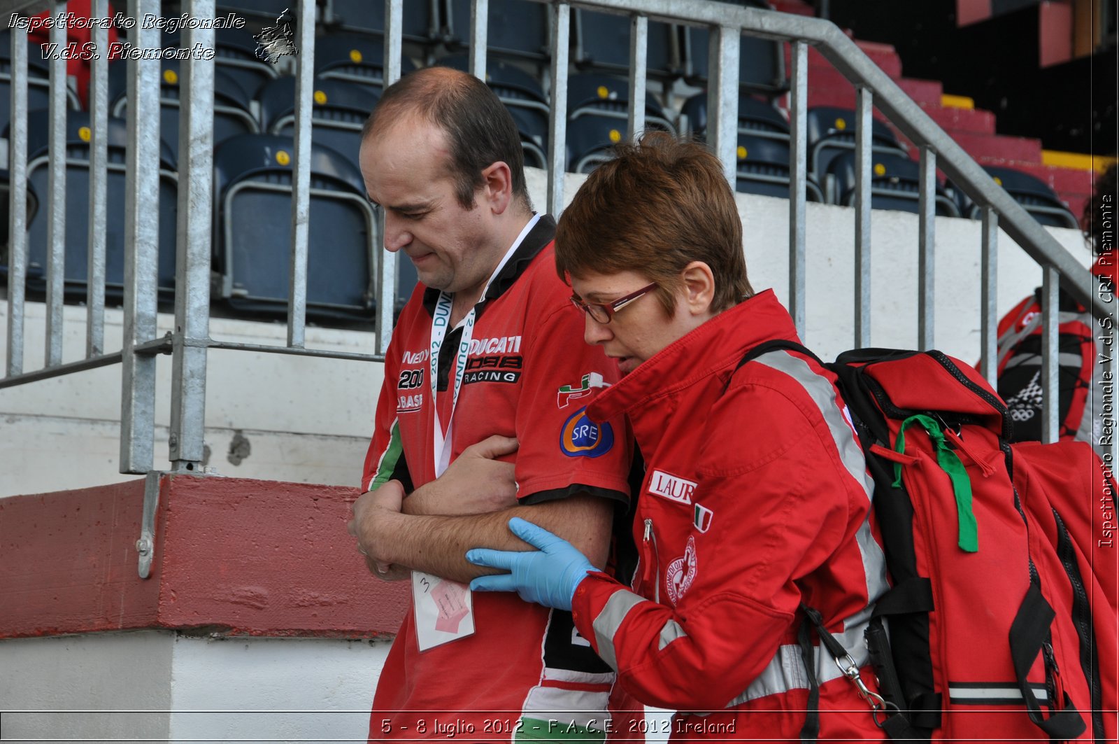 5 - 8 luglio - F.A.C.E. 2012 Ireland - Croce Rossa Italiana - Ispettorato Regionale Volontari del Soccorso del Piemonte