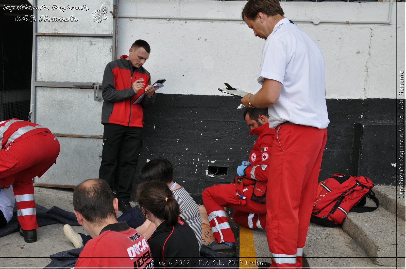 5 - 8 luglio - F.A.C.E. 2012 Ireland - Croce Rossa Italiana - Ispettorato Regionale Volontari del Soccorso del Piemonte