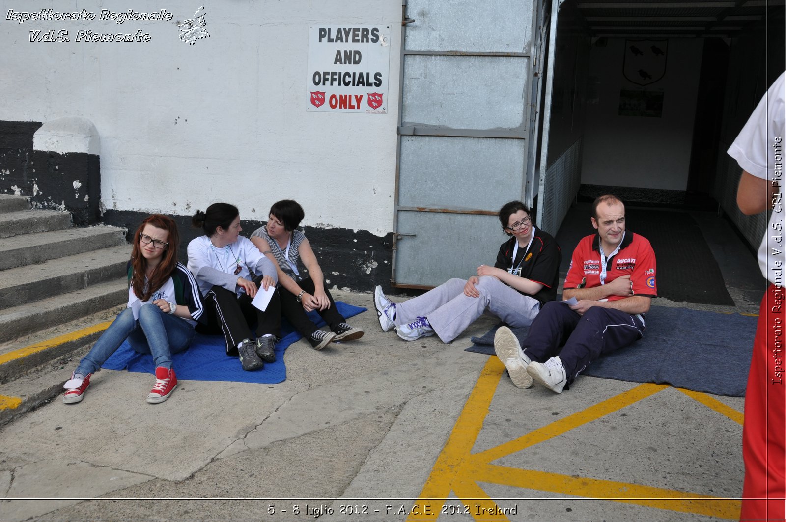 5 - 8 luglio - F.A.C.E. 2012 Ireland - Croce Rossa Italiana - Ispettorato Regionale Volontari del Soccorso del Piemonte