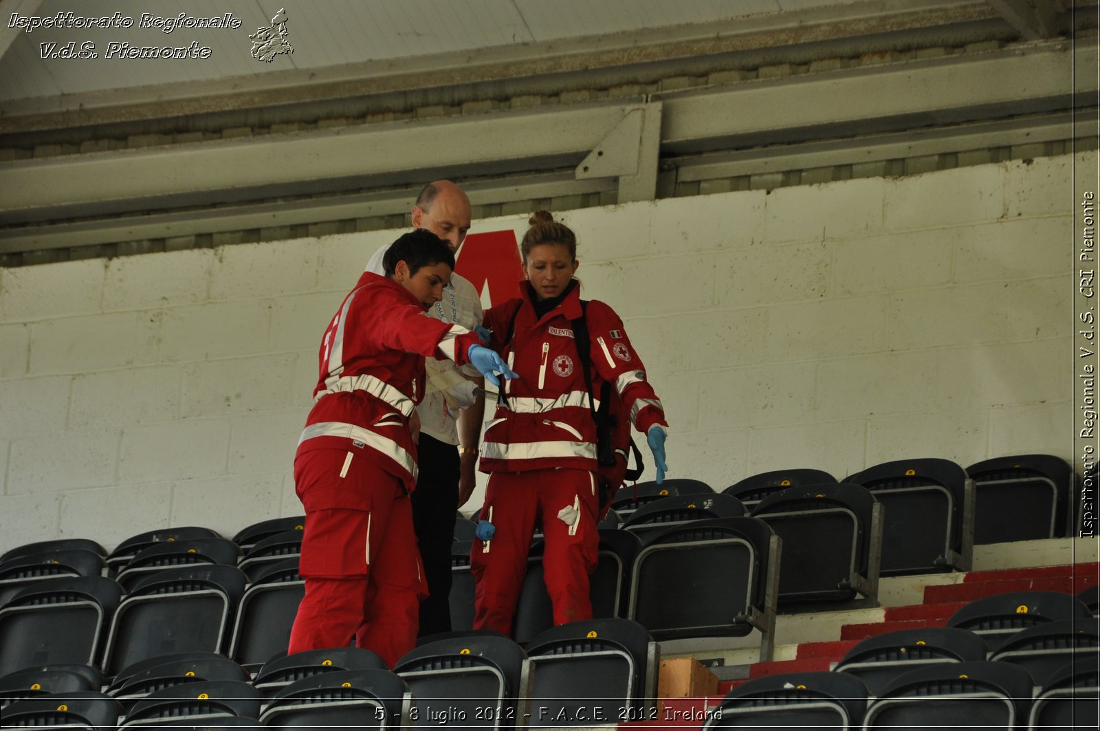 5 - 8 luglio - F.A.C.E. 2012 Ireland - Croce Rossa Italiana - Ispettorato Regionale Volontari del Soccorso del Piemonte