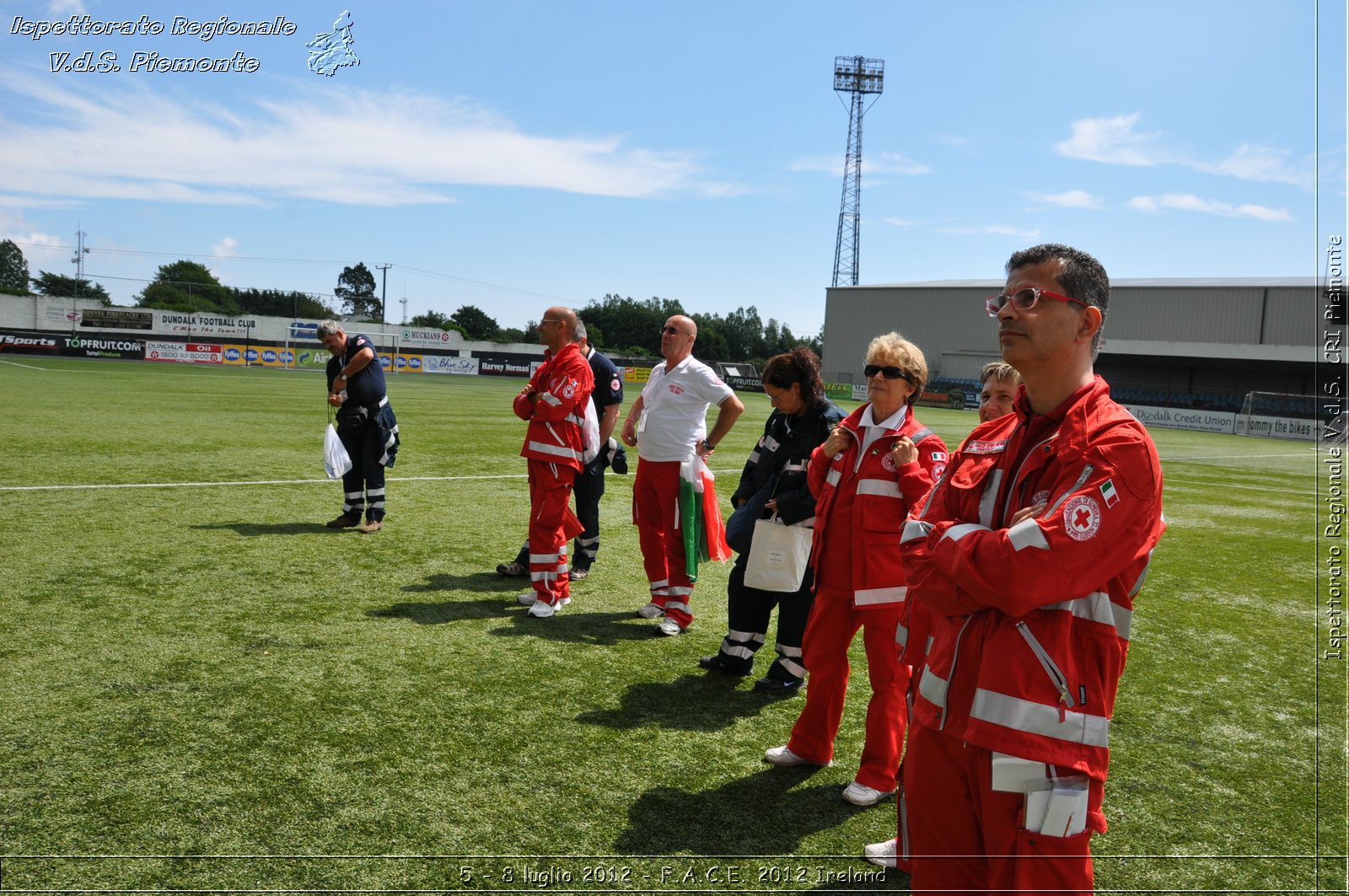 5 - 8 luglio - F.A.C.E. 2012 Ireland - Croce Rossa Italiana - Ispettorato Regionale Volontari del Soccorso del Piemonte