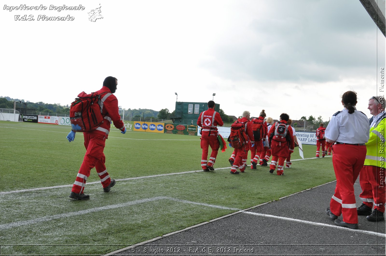 5 - 8 luglio - F.A.C.E. 2012 Ireland - Croce Rossa Italiana - Ispettorato Regionale Volontari del Soccorso del Piemonte