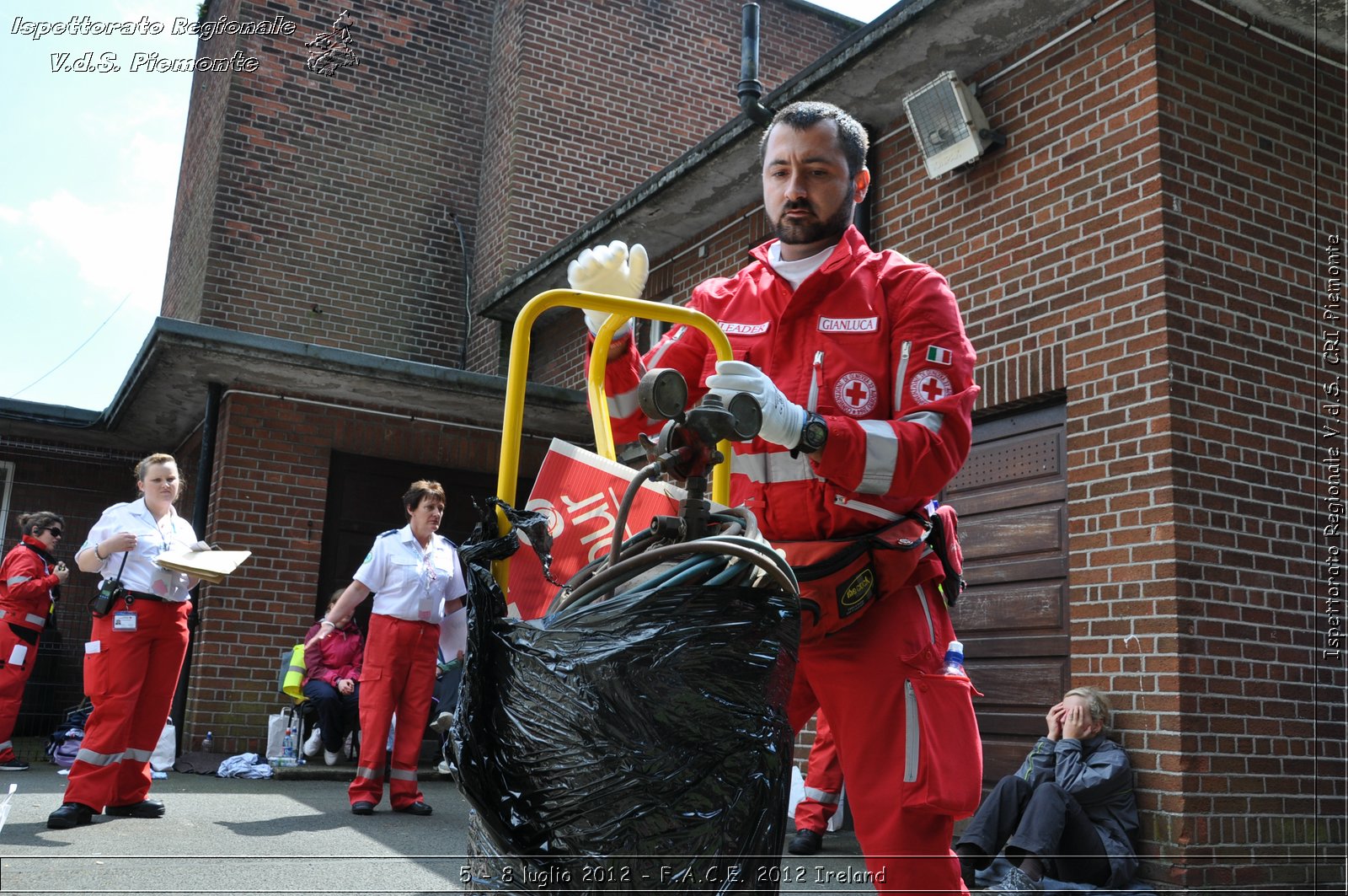 5 - 8 luglio - F.A.C.E. 2012 Ireland - Croce Rossa Italiana - Ispettorato Regionale Volontari del Soccorso del Piemonte