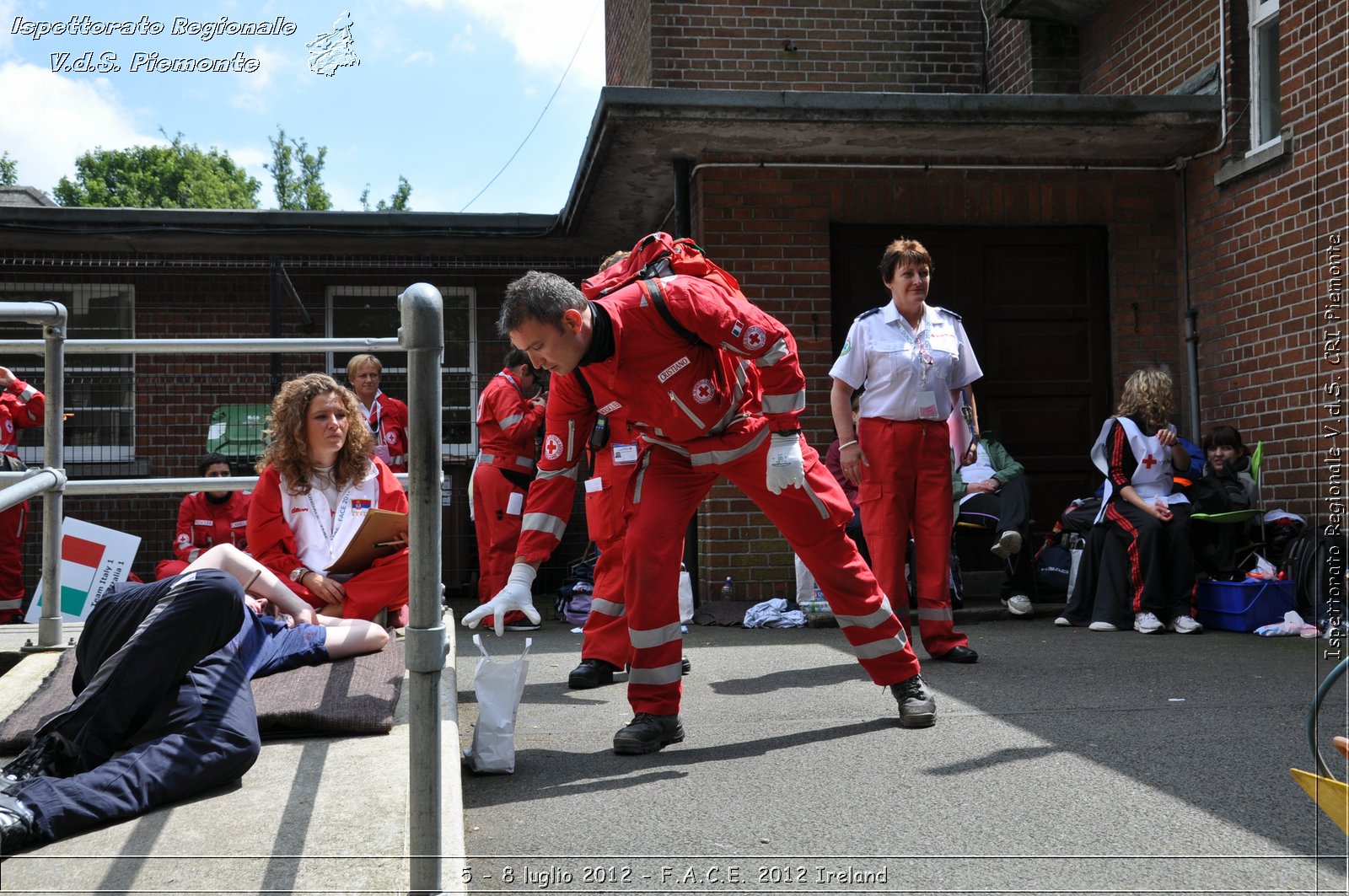 5 - 8 luglio - F.A.C.E. 2012 Ireland - Croce Rossa Italiana - Ispettorato Regionale Volontari del Soccorso del Piemonte