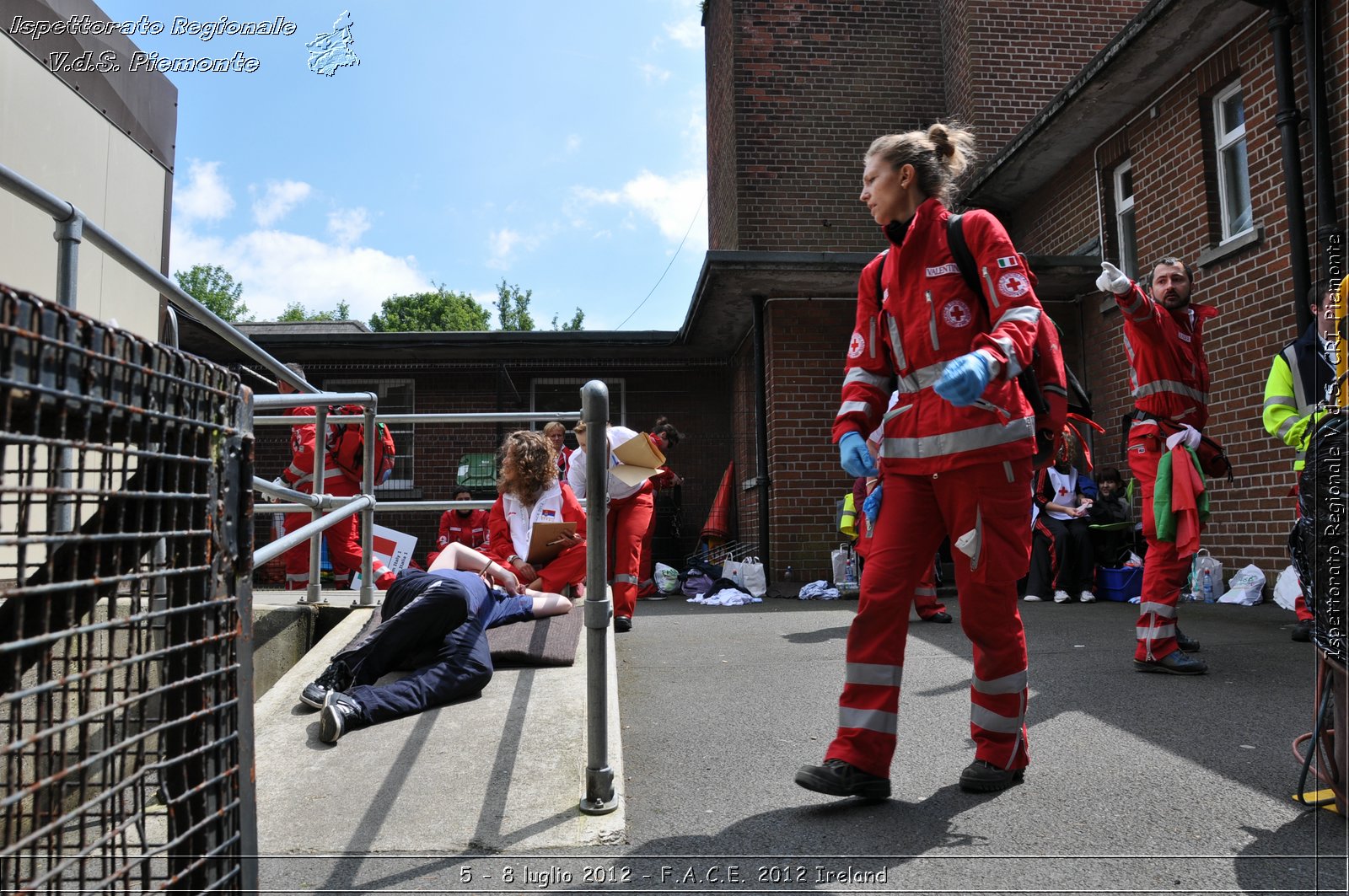 5 - 8 luglio - F.A.C.E. 2012 Ireland - Croce Rossa Italiana - Ispettorato Regionale Volontari del Soccorso del Piemonte