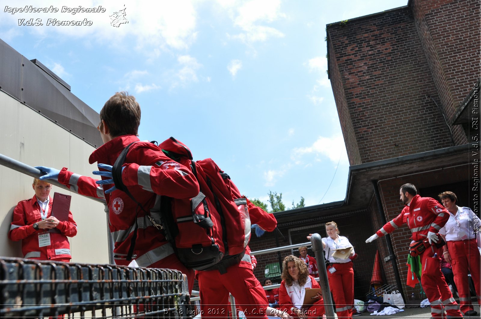 5 - 8 luglio - F.A.C.E. 2012 Ireland - Croce Rossa Italiana - Ispettorato Regionale Volontari del Soccorso del Piemonte