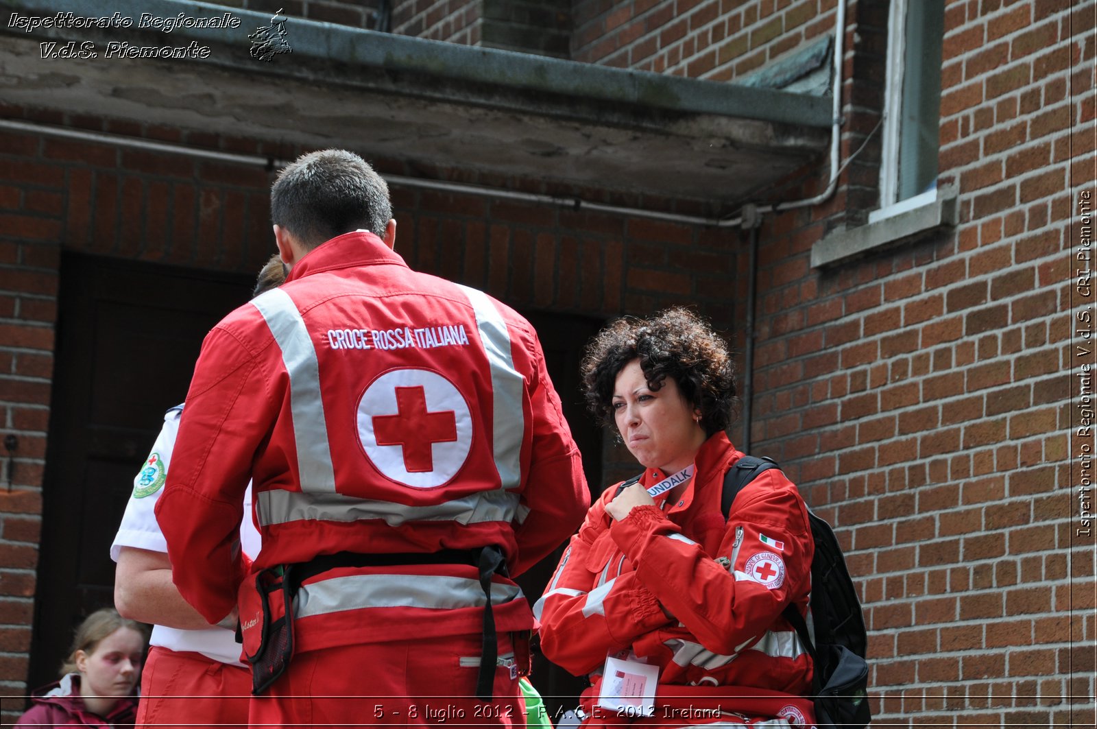 5 - 8 luglio - F.A.C.E. 2012 Ireland - Croce Rossa Italiana - Ispettorato Regionale Volontari del Soccorso del Piemonte