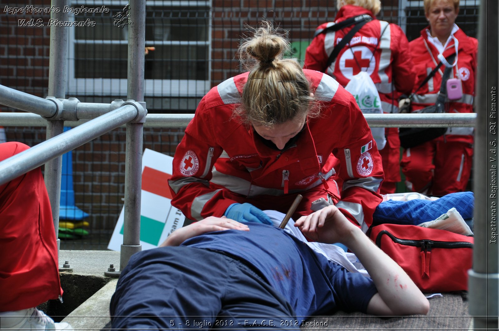 5 - 8 luglio - F.A.C.E. 2012 Ireland - Croce Rossa Italiana - Ispettorato Regionale Volontari del Soccorso del Piemonte